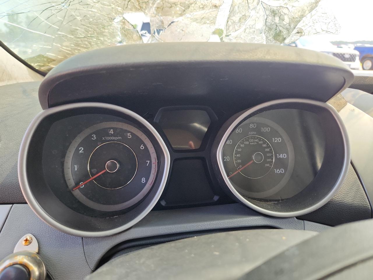 2012 Hyundai Elantra Gls Серый vin: KMHDH4AE5CU420597