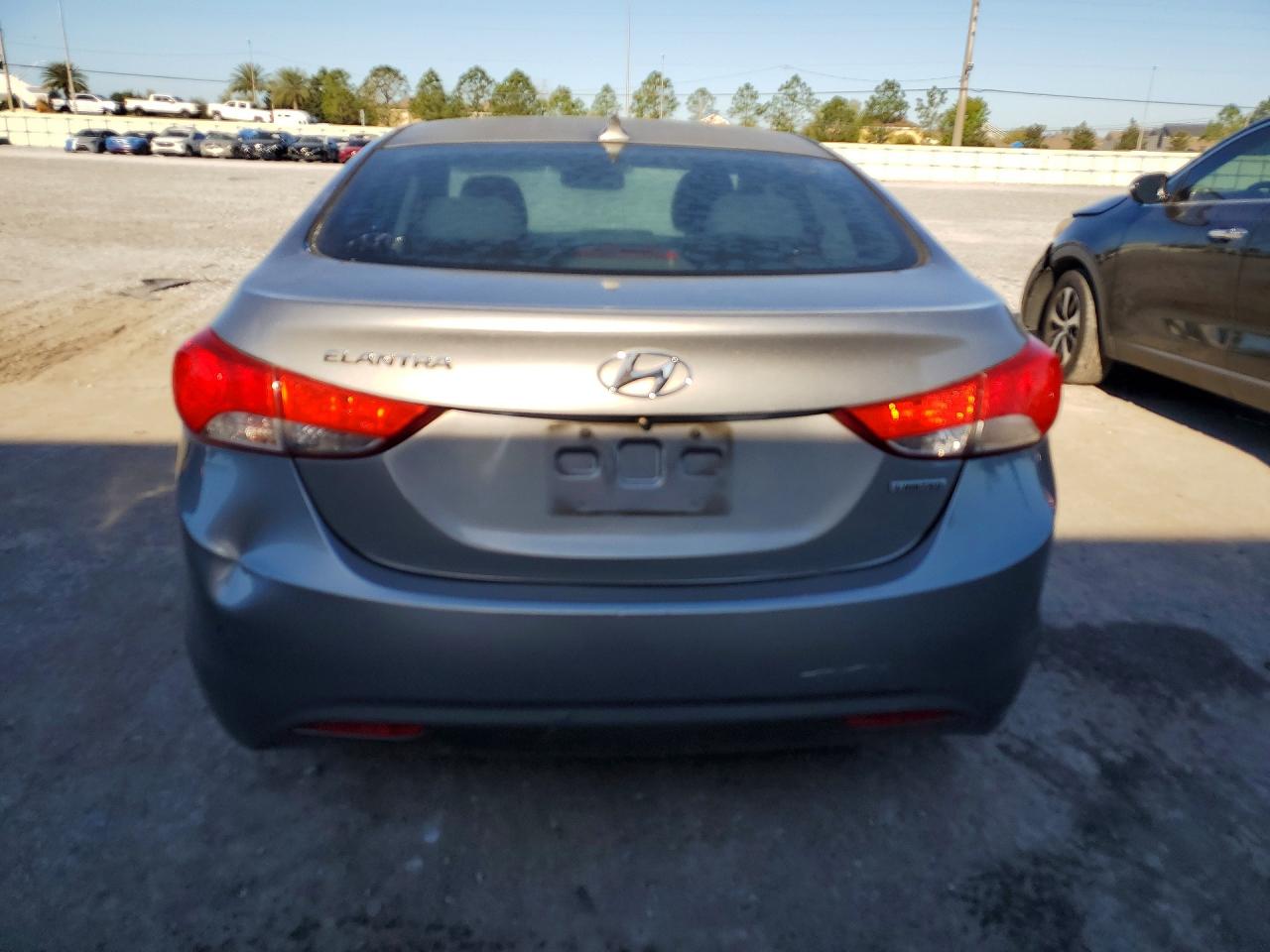 2012 Hyundai Elantra Limited Gray vin: KMHDH4AE5CU426206