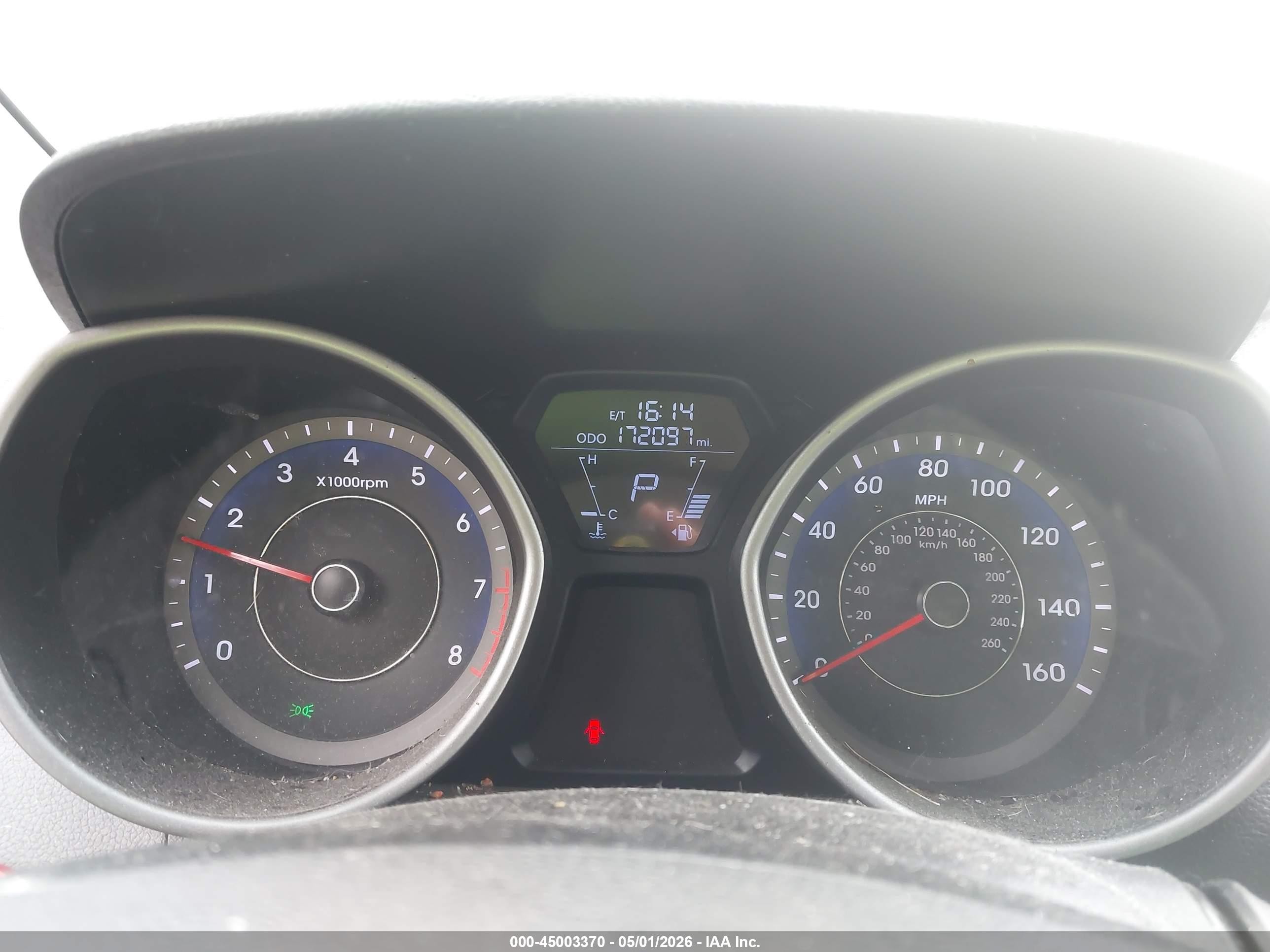 2012 Hyundai Elantra Limited (ulsan Plant) Gray vin: KMHDH4AE5CU458332
