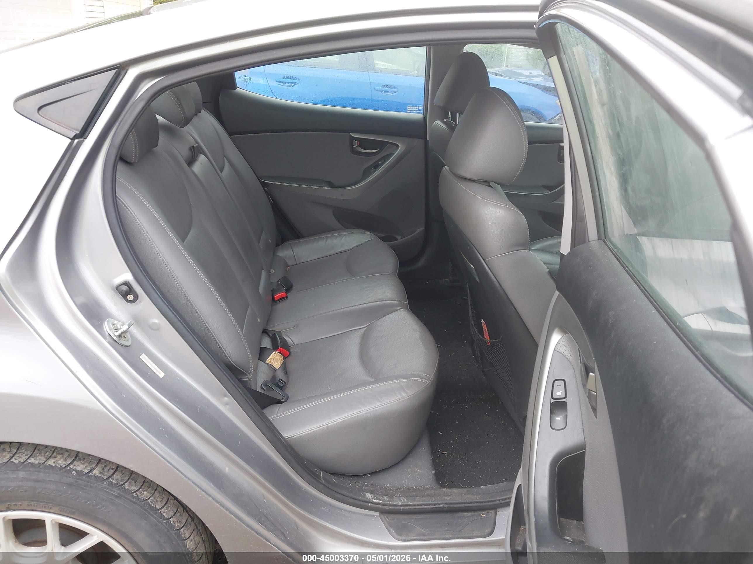 2012 Hyundai Elantra Limited (ulsan Plant) Gray vin: KMHDH4AE5CU458332