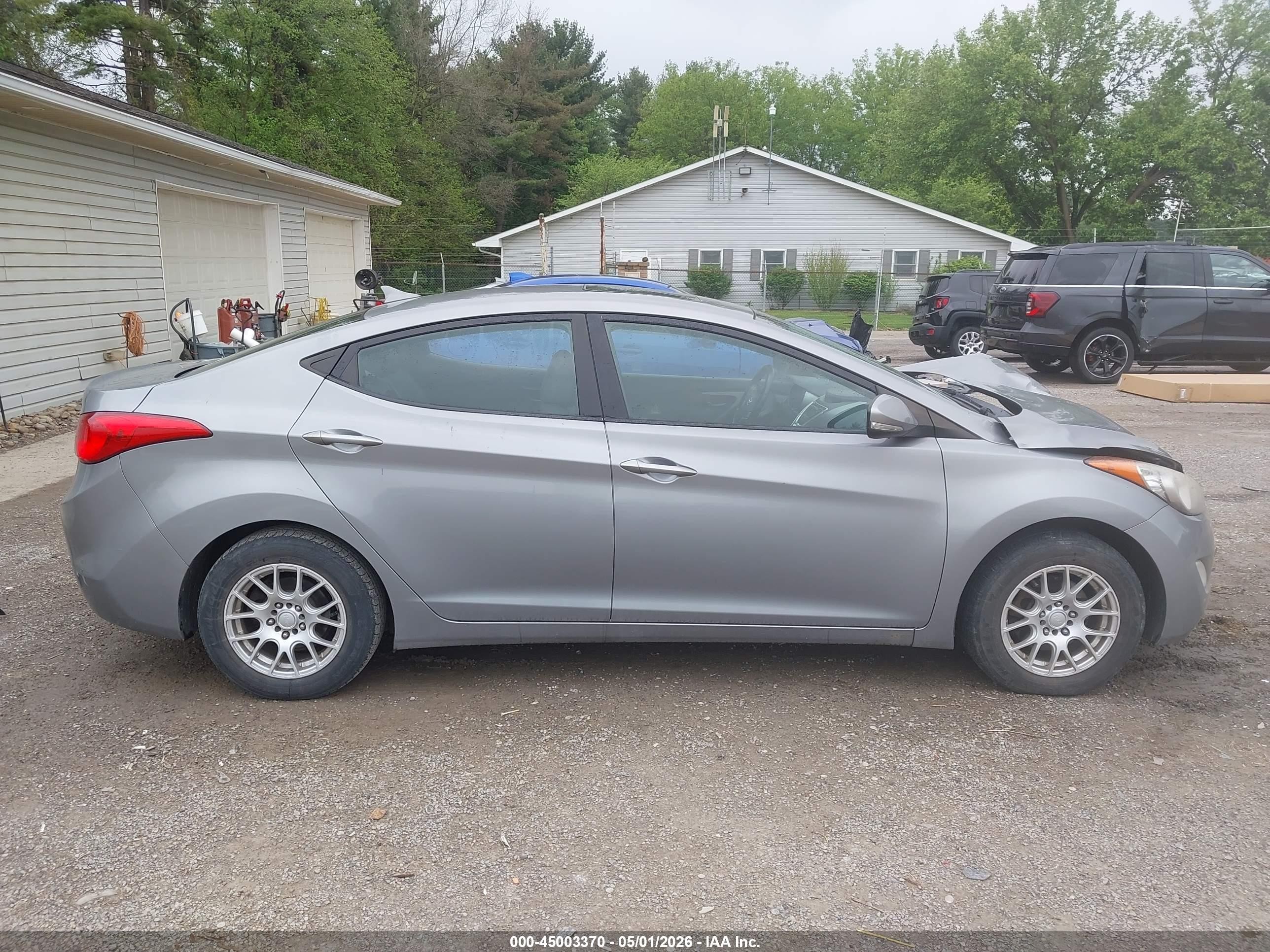 2012 Hyundai Elantra Limited (ulsan Plant) Gray vin: KMHDH4AE5CU458332