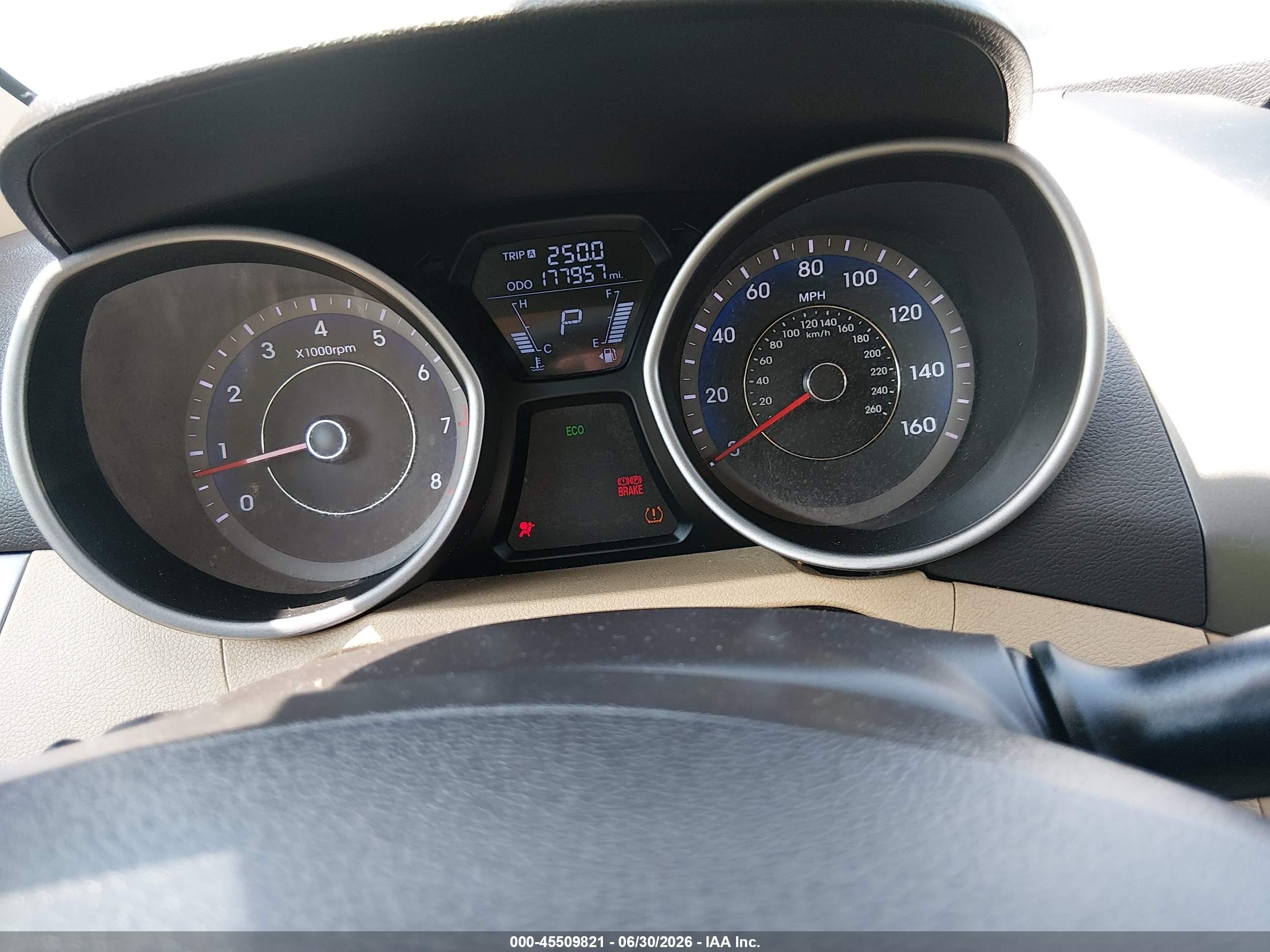 2012 Hyundai Elantra Gls (ulsan Plant) Light Blue vin: KMHDH4AE5CU461036