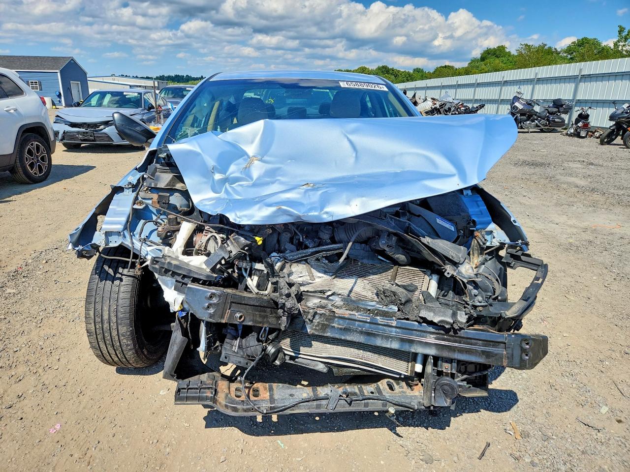 2012 Hyundai Elantra Gls Blue vin: KMHDH4AE5CU469590