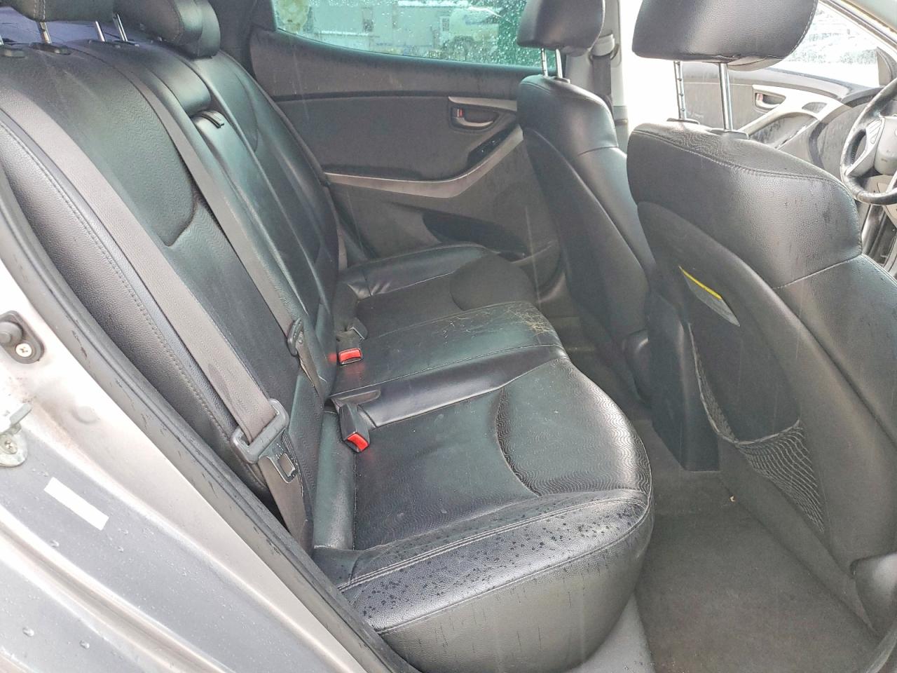 2012 Hyundai Elantra Limited Gray vin: KMHDH4AE5CU471887