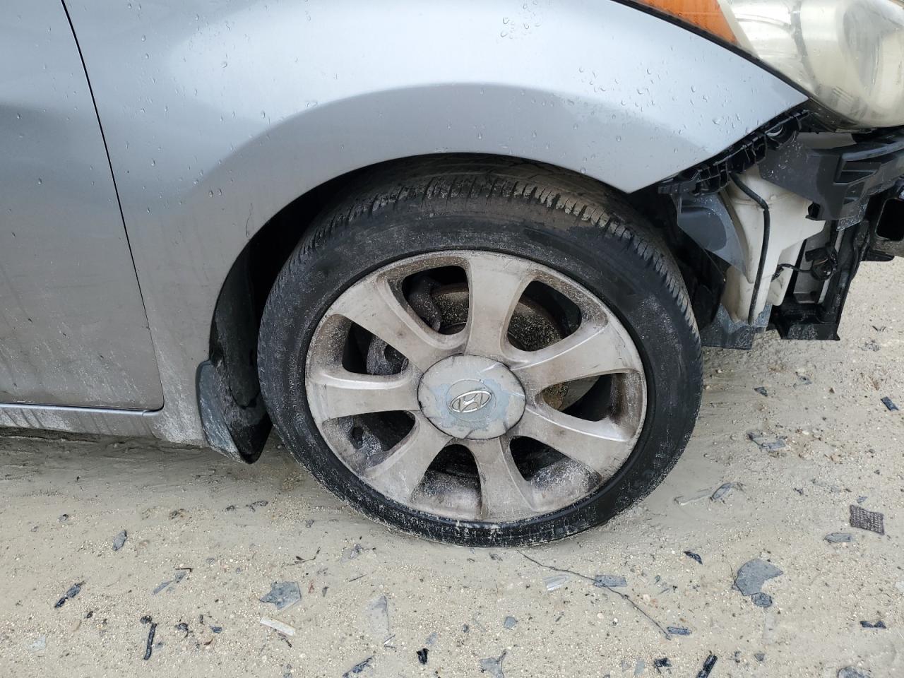 2012 Hyundai Elantra Limited Gray vin: KMHDH4AE5CU471887 Damage: Right Front Wheel, Curb Rash, > 12 Inches