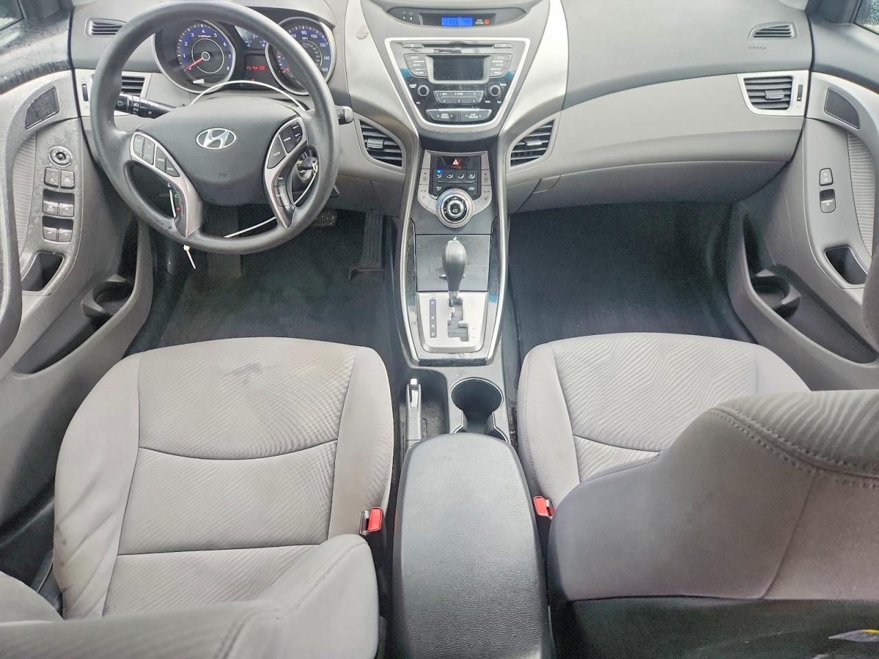 2013 Hyundai Elantra Gls Blue vin: KMHDH4AE5DU013672