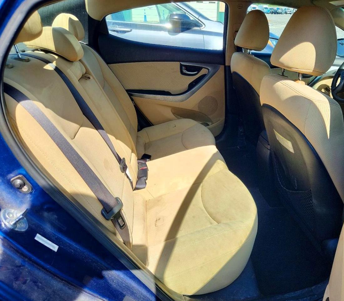 2013 Hyundai Elantra Gls Blue vin: KMHDH4AE5DU491252