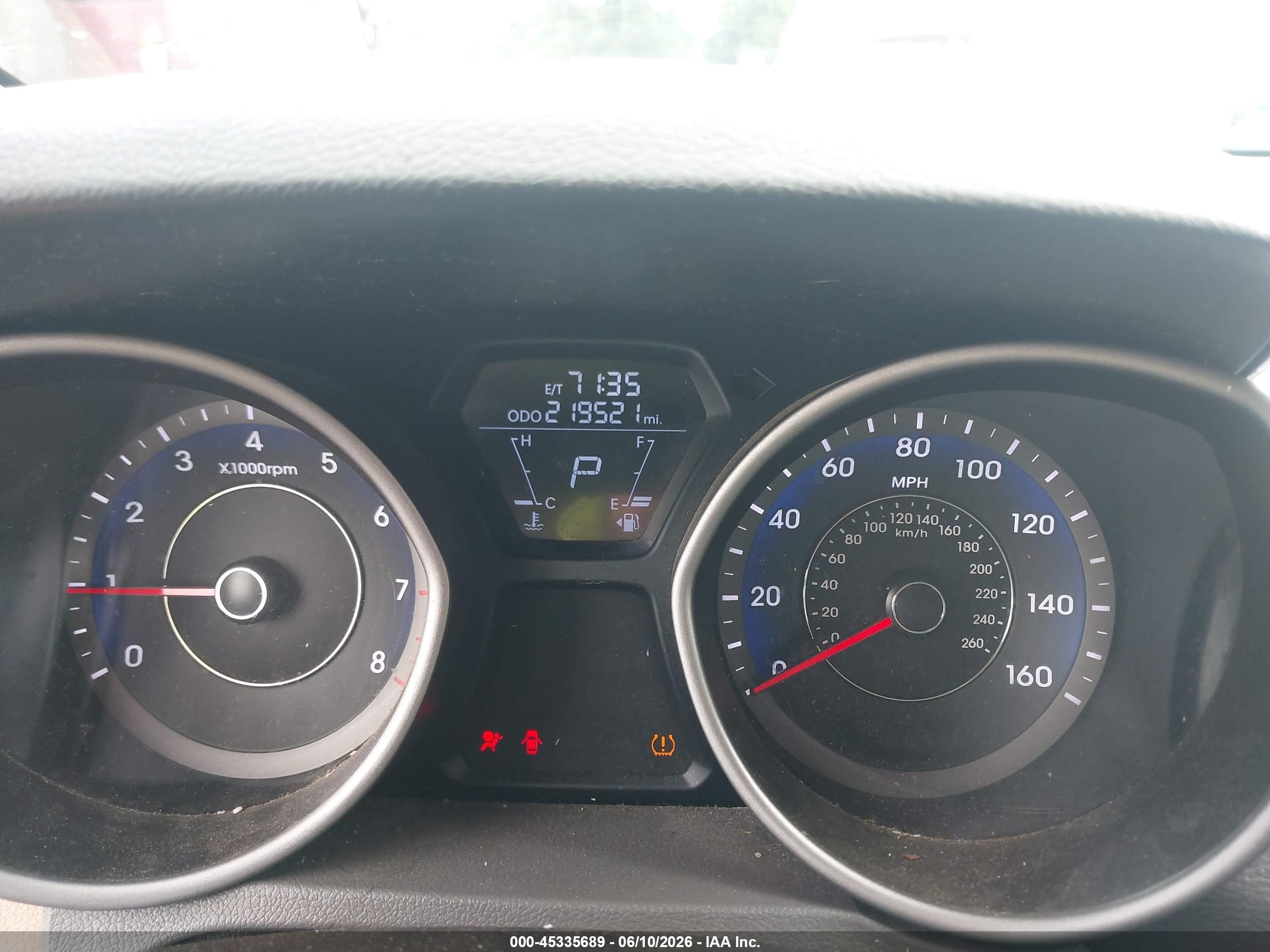 2013 Hyundai Elantra Gls Красный vin: KMHDH4AE5DU507420