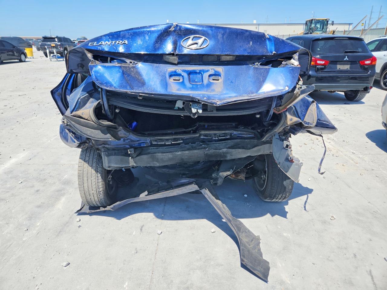 2013 Hyundai Elantra Gls Blue vin: KMHDH4AE5DU527795