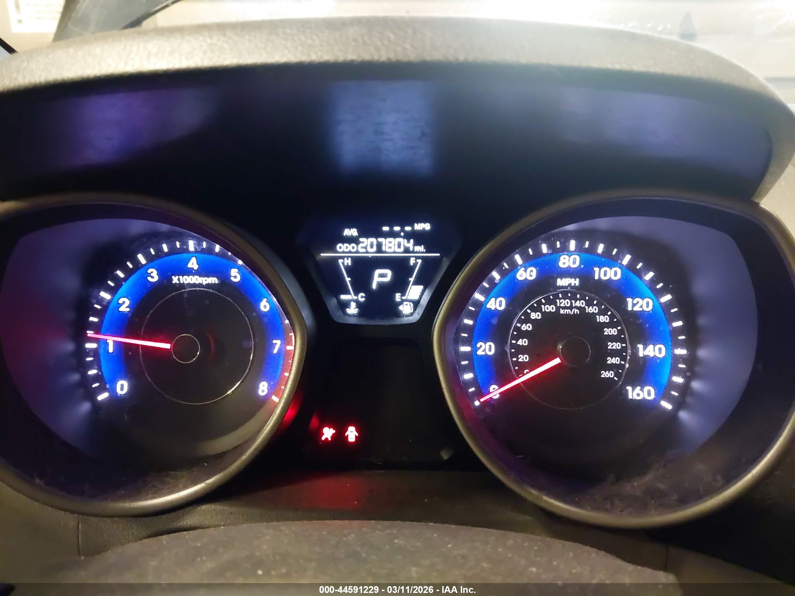 2013 Hyundai Elantra Gls/limited Black vin: KMHDH4AE5DU534956