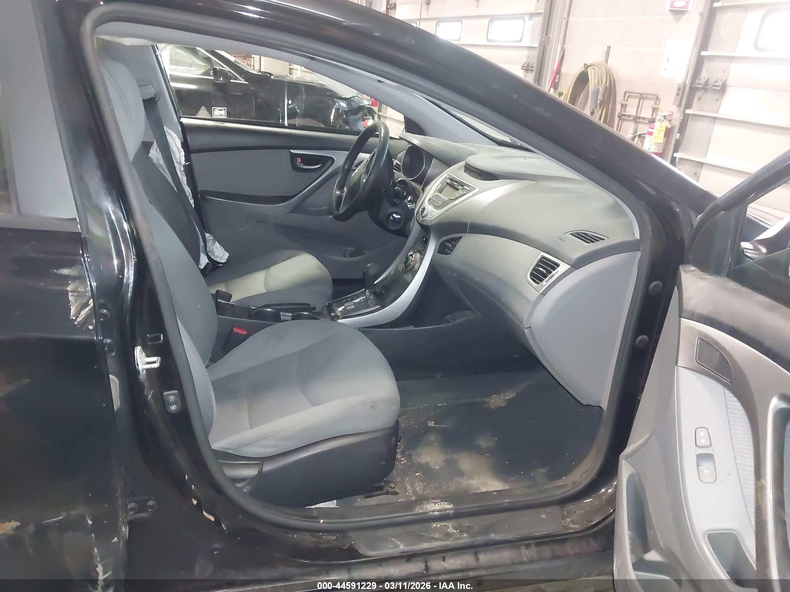 2013 Hyundai Elantra Gls/limited Black vin: KMHDH4AE5DU534956