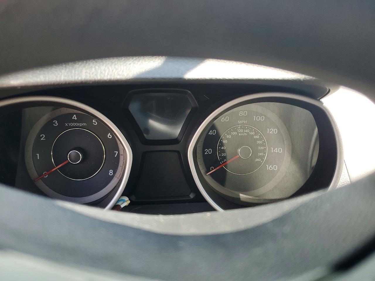2013 Hyundai Elantra Gls Gray vin: KMHDH4AE5DU543138