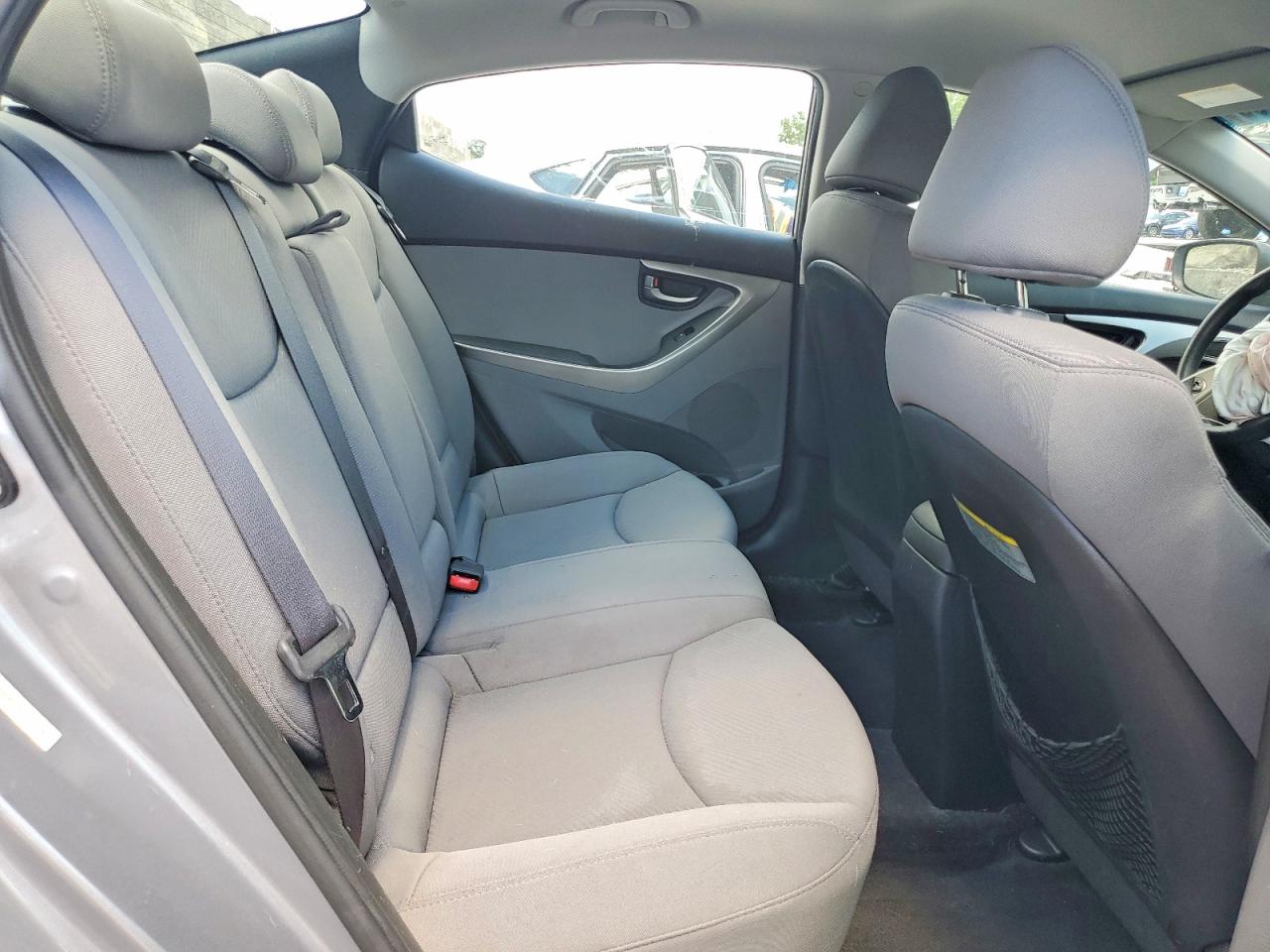 2013 Hyundai Elantra Gls Gray vin: KMHDH4AE5DU543138