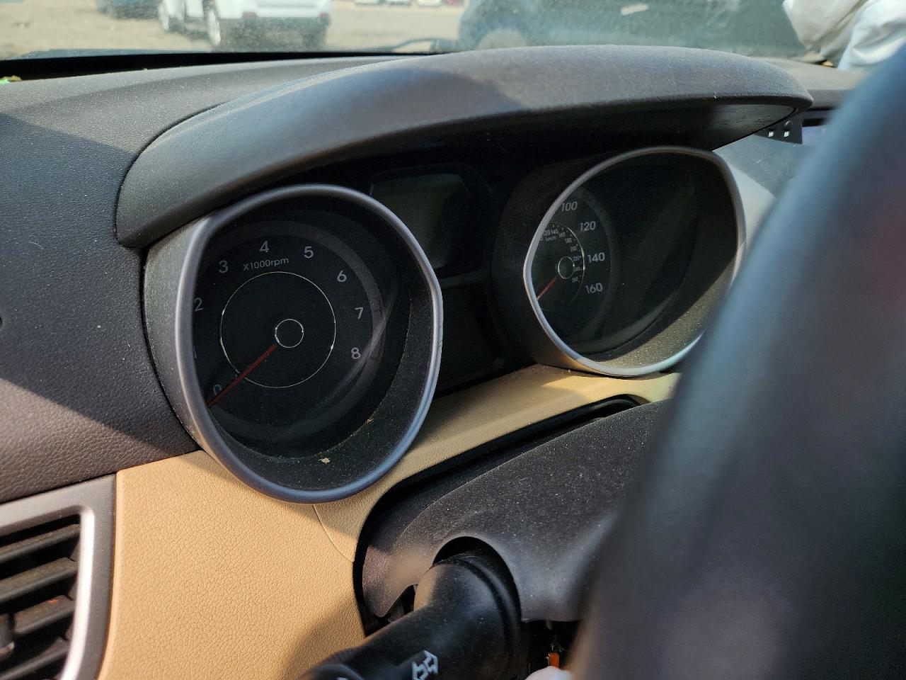 2013 Hyundai Elantra Gls Gray vin: KMHDH4AE5DU561767