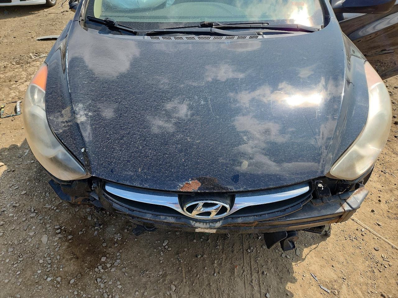 2013 Hyundai Elantra Gls Gray vin: KMHDH4AE5DU561767