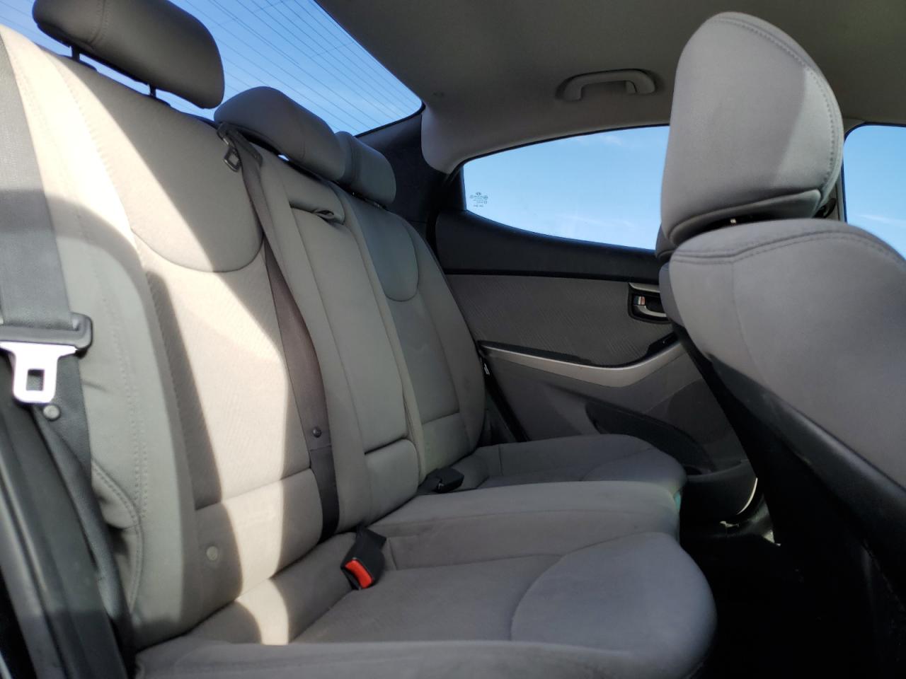 2013 Hyundai Elantra Gls Black vin: KMHDH4AE5DU577614