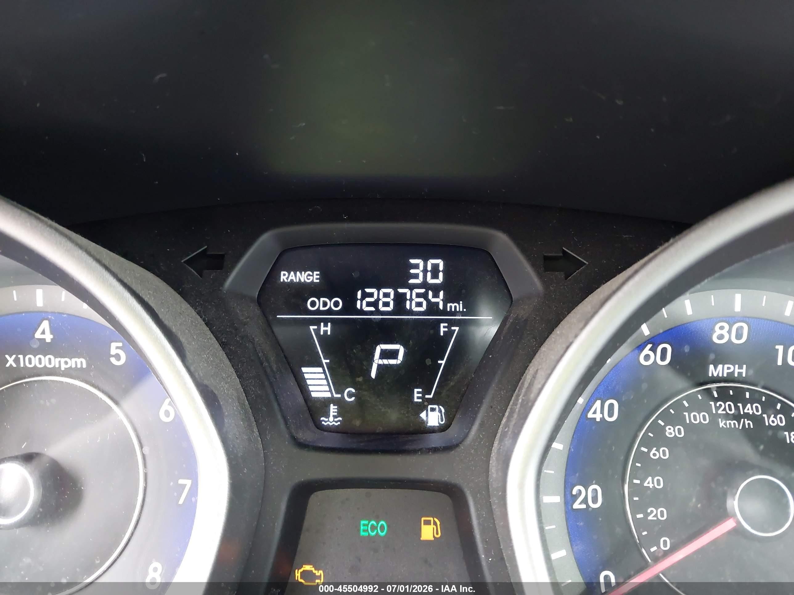 2013 Hyundai Elantra Gls Silver vin: KMHDH4AE5DU609204
