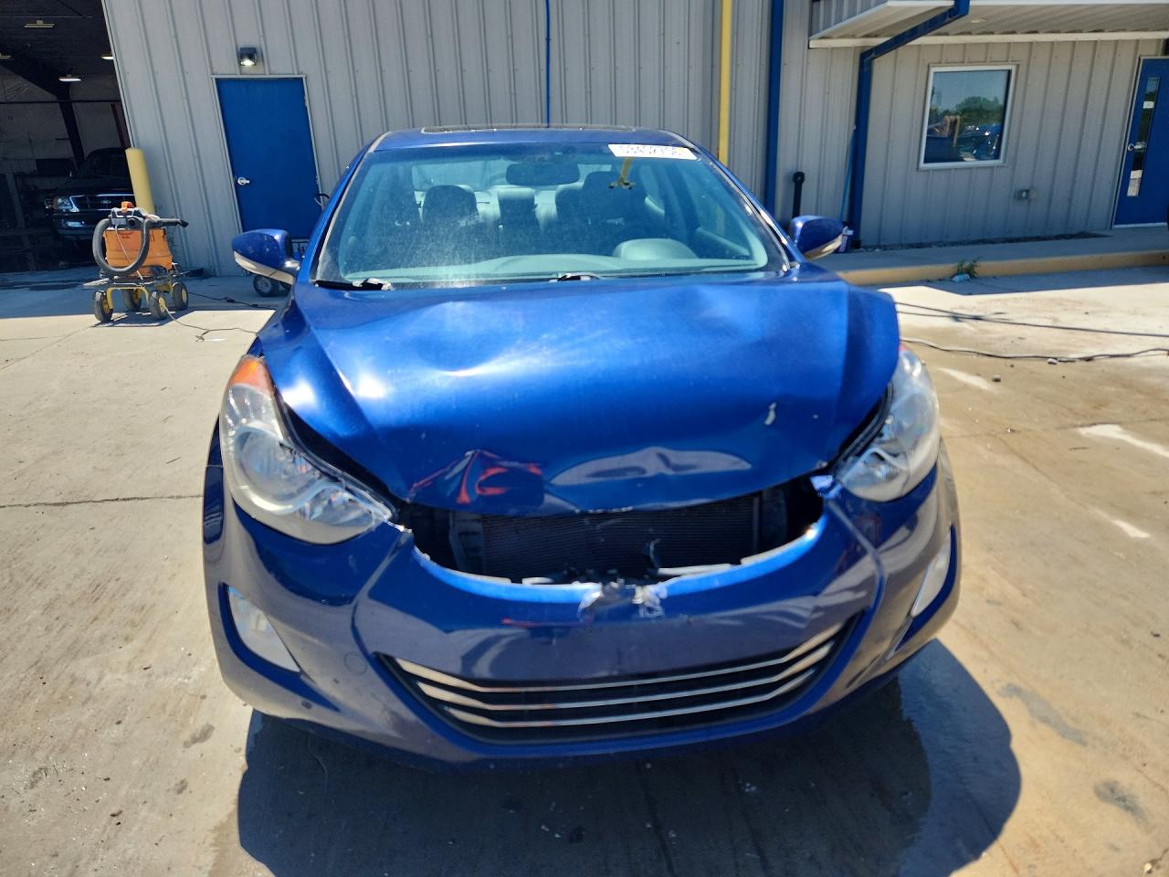 2013 Hyundai Elantra Limited Blue vin: KMHDH4AE5DU633969