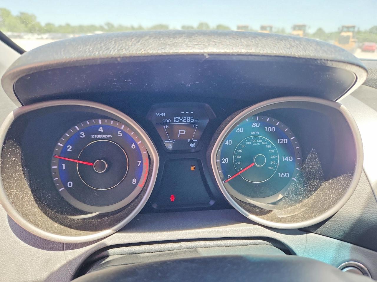 2013 Hyundai Elantra Limited Blue vin: KMHDH4AE5DU633969