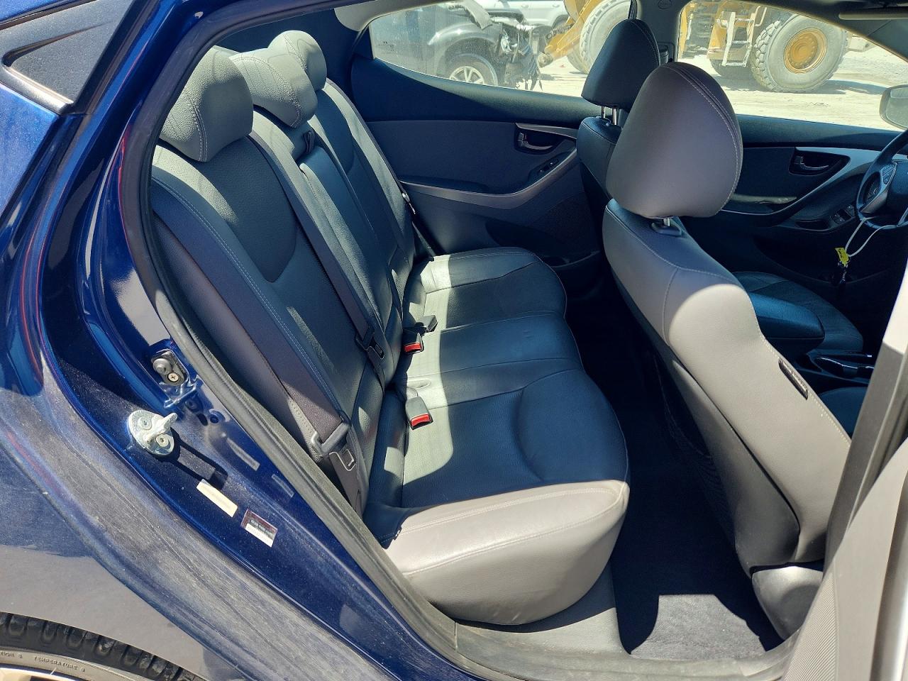 2013 Hyundai Elantra Limited Blue vin: KMHDH4AE5DU633969