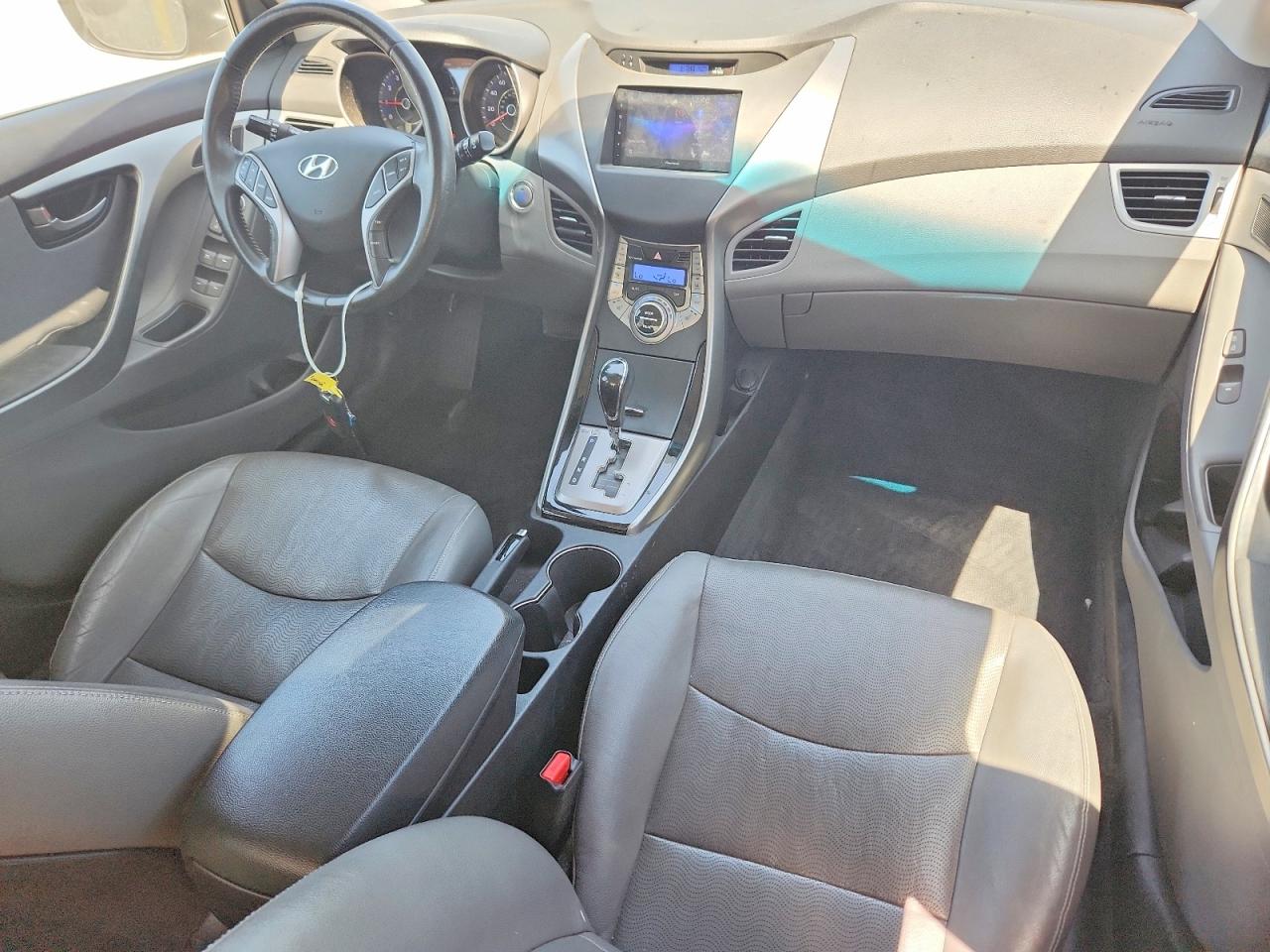 2013 Hyundai Elantra Limited Blue vin: KMHDH4AE5DU633969
