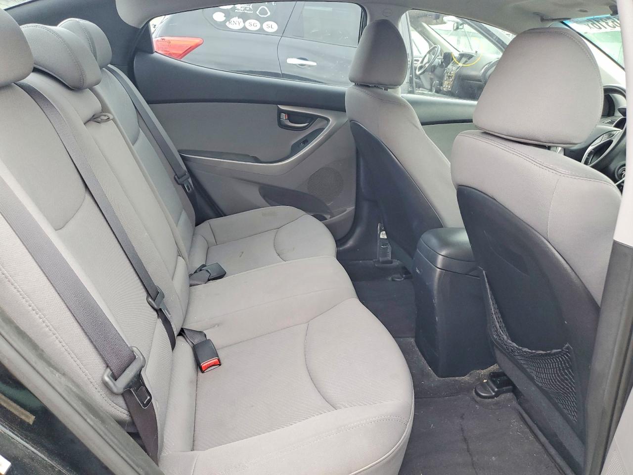 2013 Hyundai Elantra Gls Black vin: KMHDH4AE5DU645314