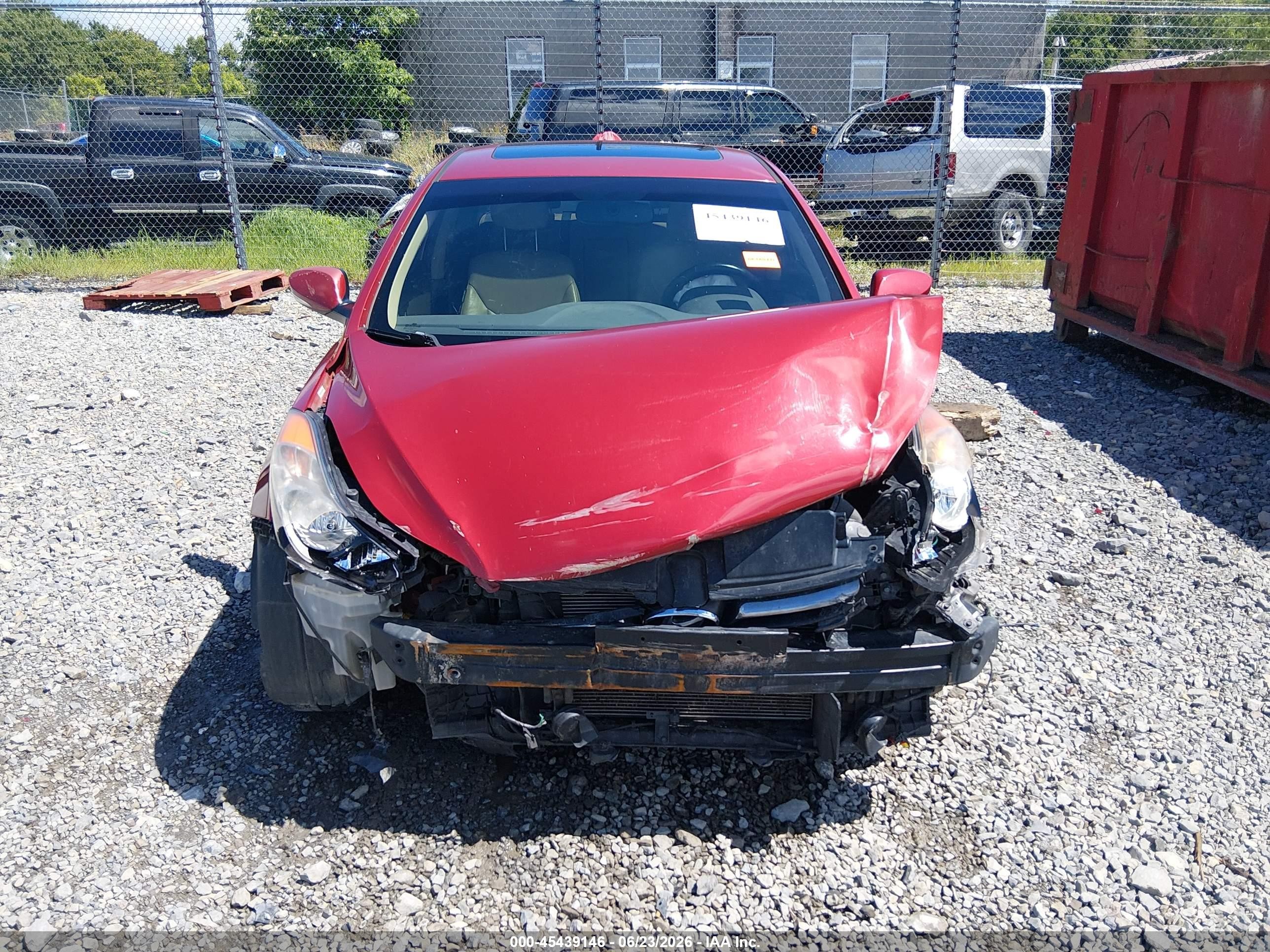2013 Hyundai Elantra Limited Red vin: KMHDH4AE5DU659813