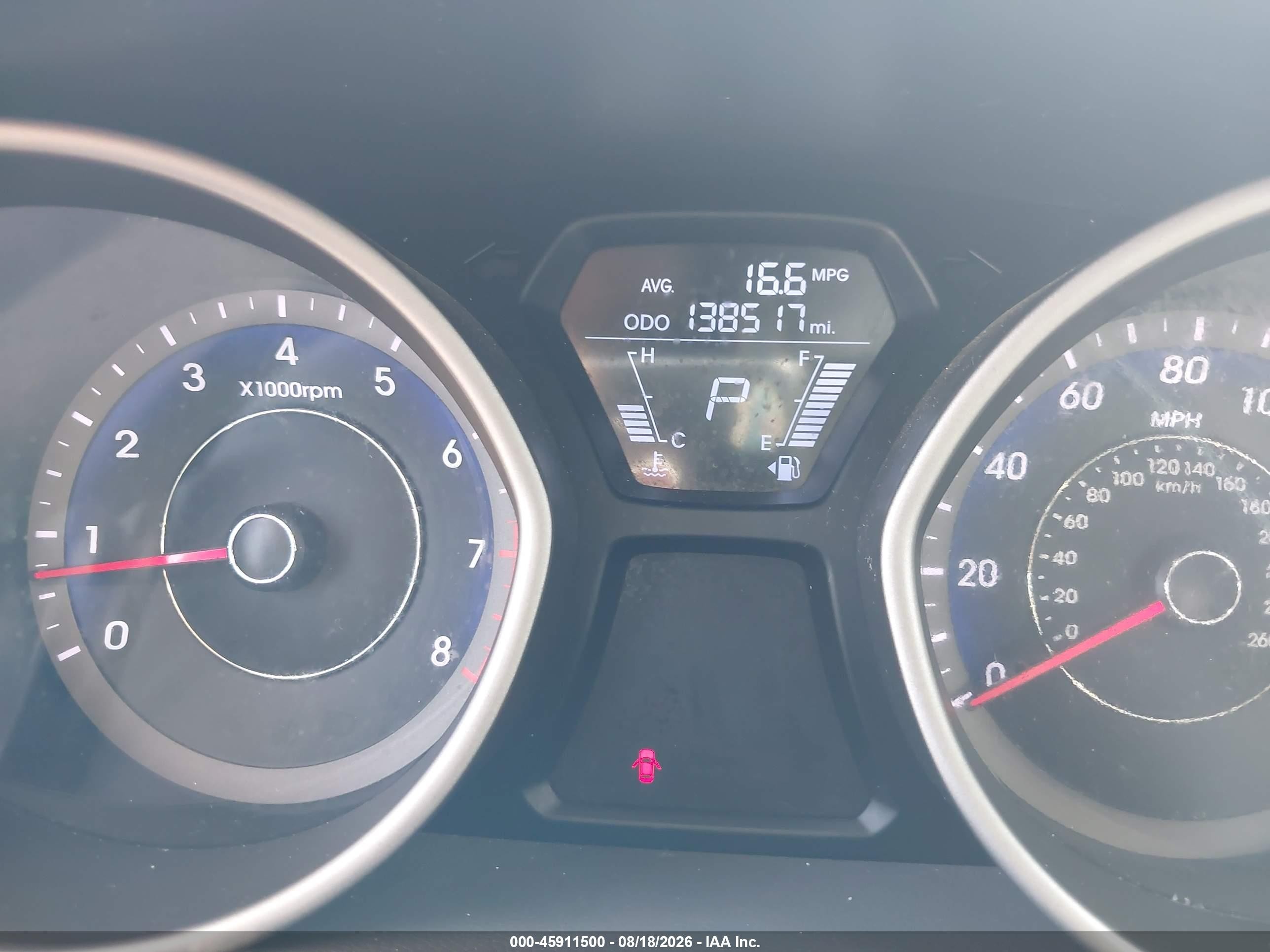 2013 Hyundai Elantra Gls Silver vin: KMHDH4AE5DU660492