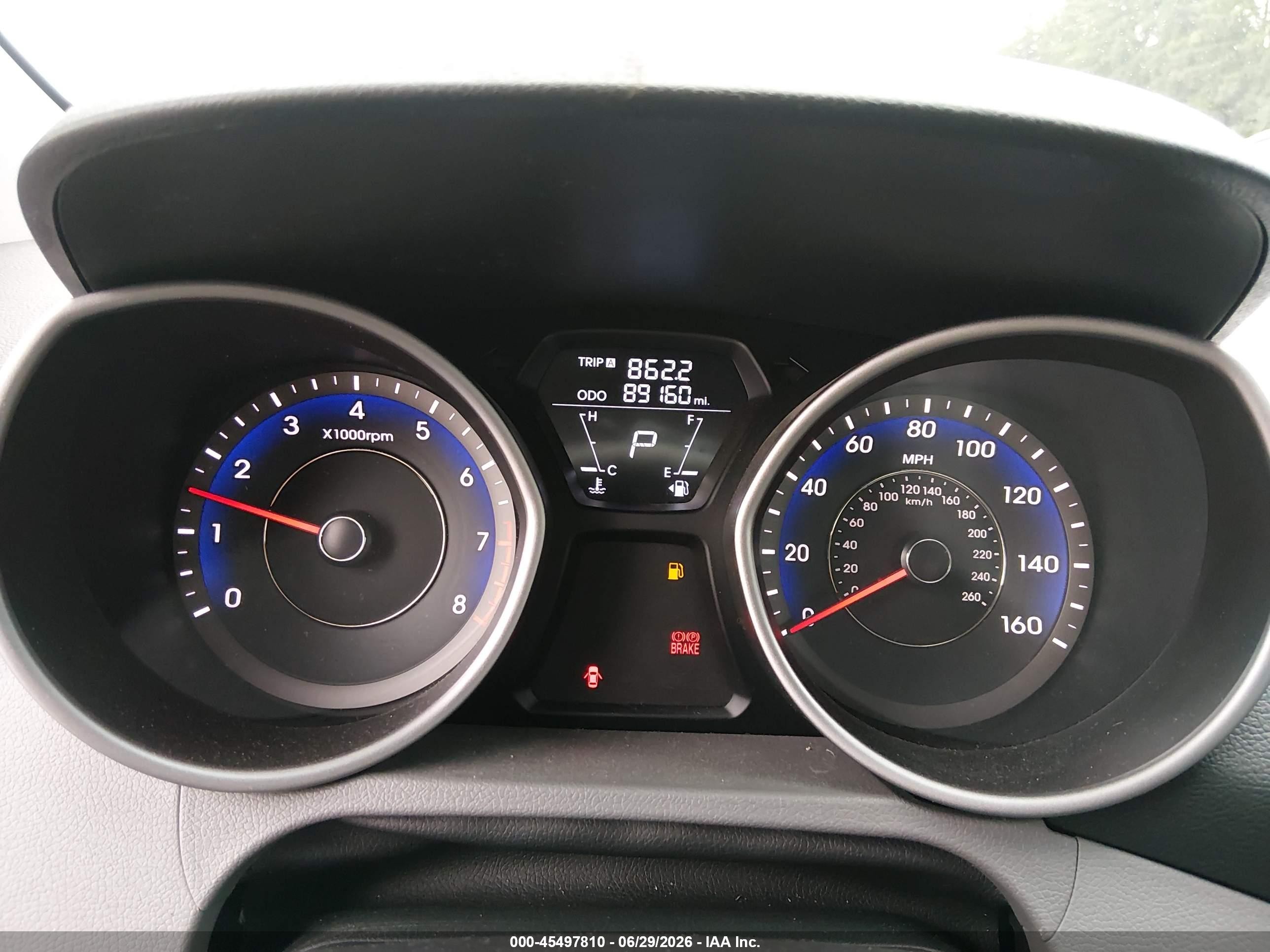 2013 Hyundai Elantra Gls Silver vin: KMHDH4AE5DU712218
