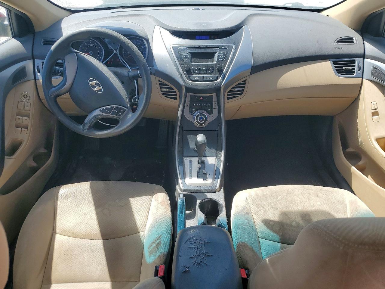 2013 Hyundai Elantra Gls Red vin: KMHDH4AE5DU788196