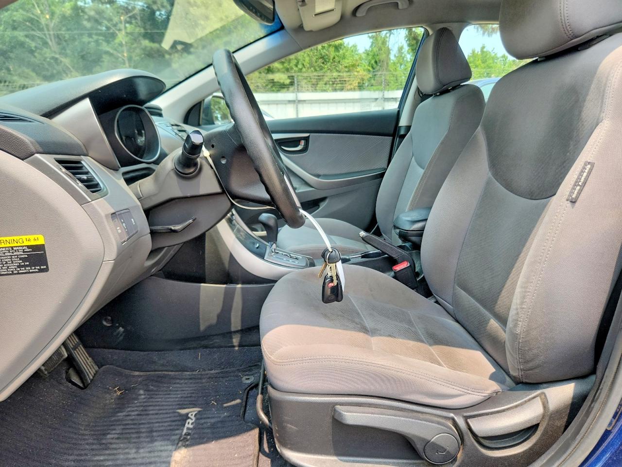 2013 Hyundai Elantra Gls Blue vin: KMHDH4AE5DU838093