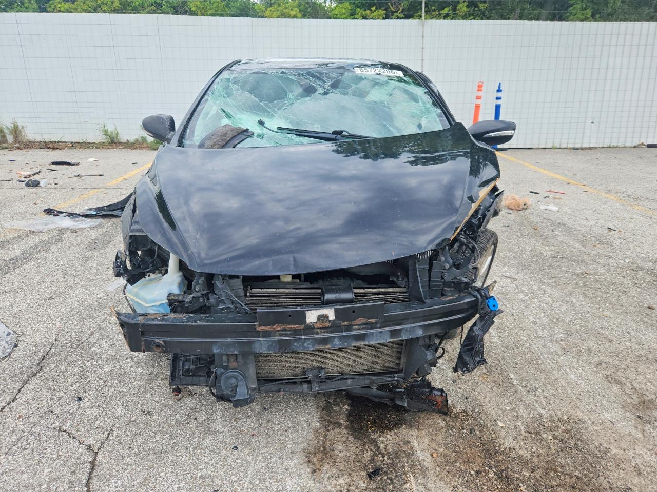 2013 Hyundai Elantra Limited Black vin: KMHDH4AE5DU850454