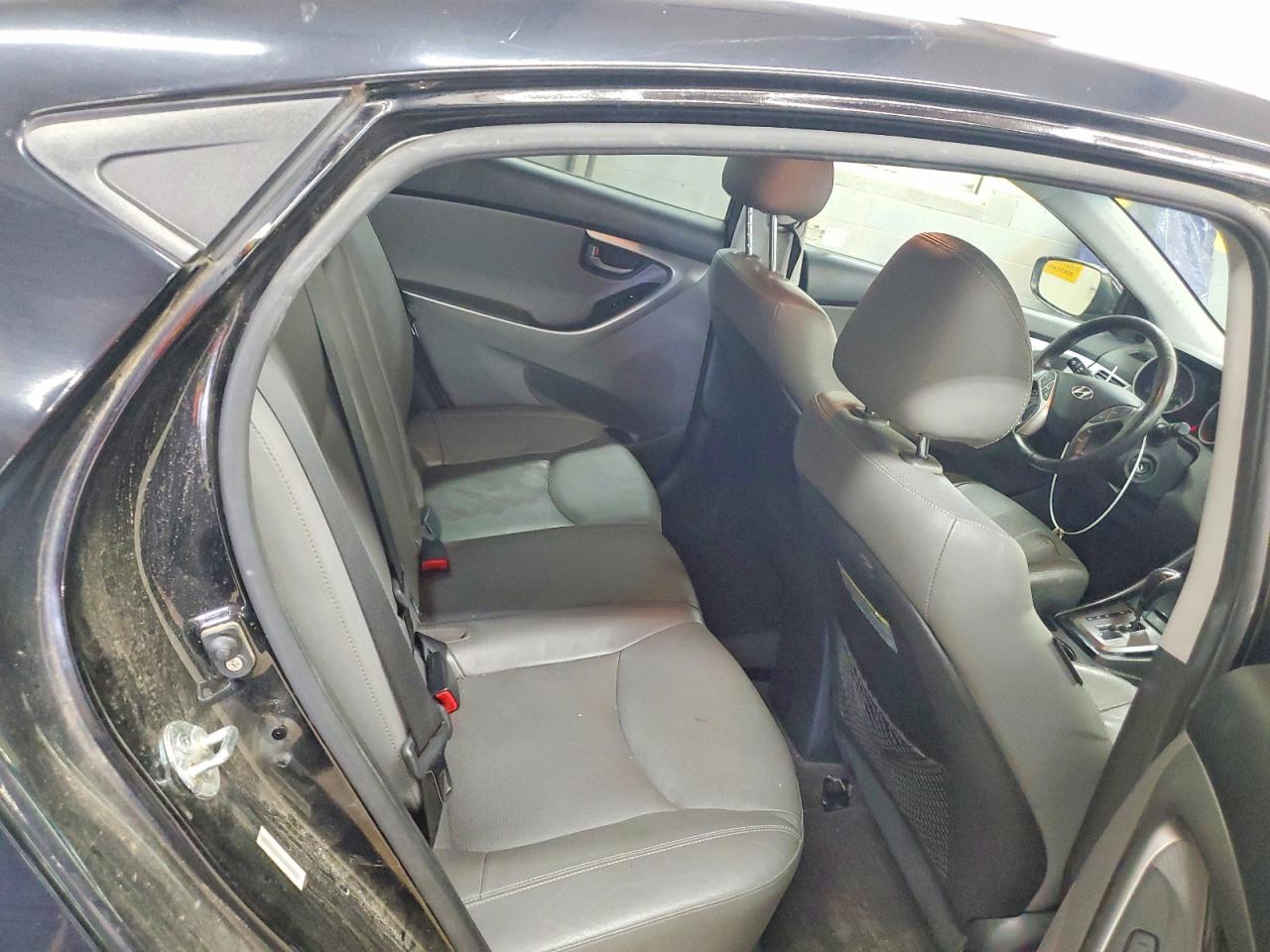 2013 Hyundai Elantra Limited Black vin: KMHDH4AE5DU888542