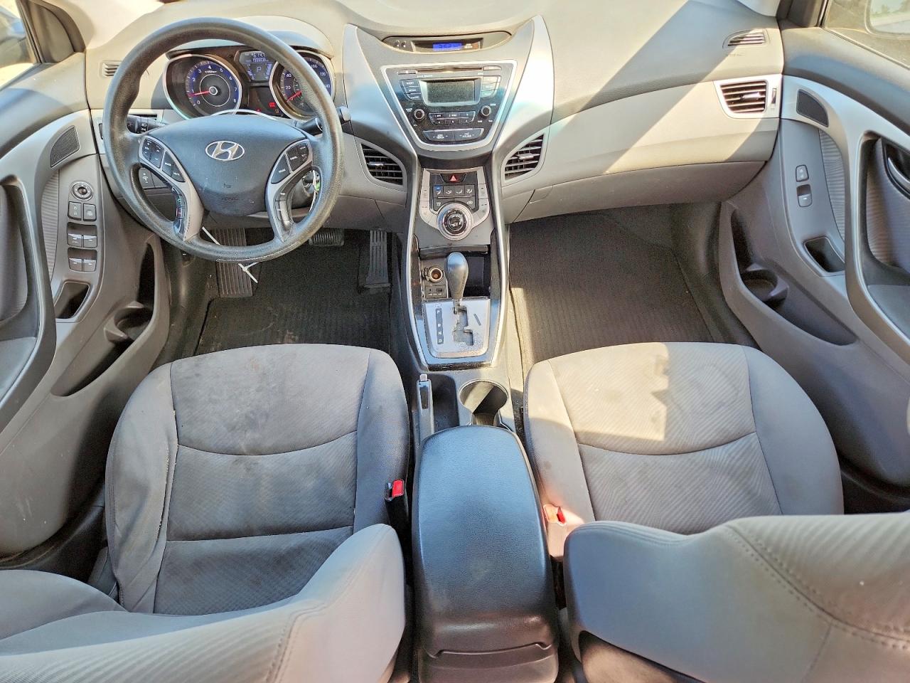 2013 Hyundai Elantra Gls Black vin: KMHDH4AE5DU906120