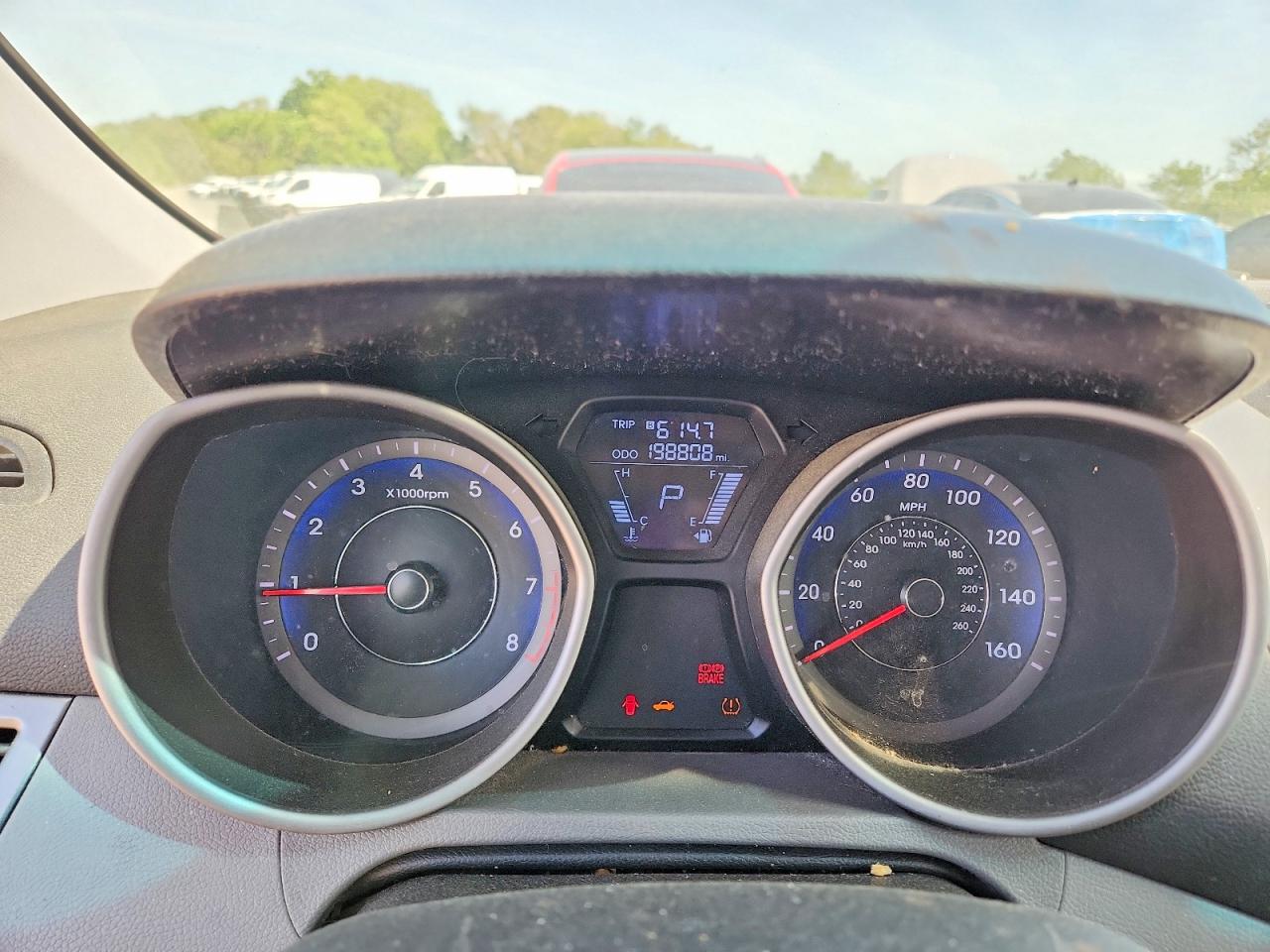 2013 Hyundai Elantra Gls Black vin: KMHDH4AE5DU906120