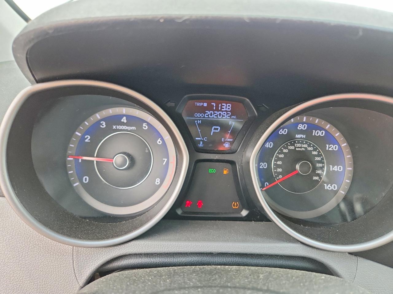2013 Hyundai Elantra Gls Blue vin: KMHDH4AE5DU970173