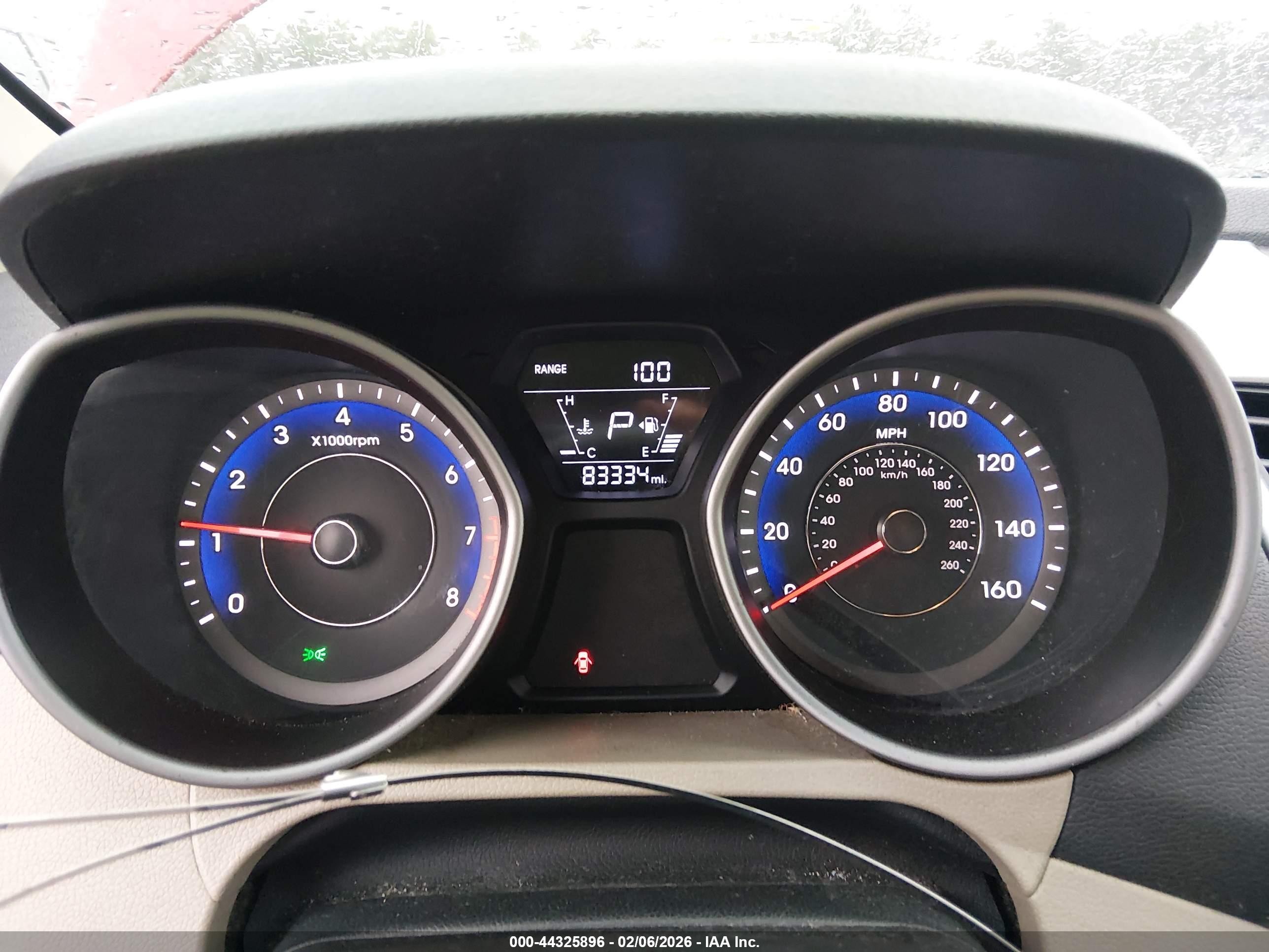 2014 Hyundai Elantra Se Красный vin: KMHDH4AE5EU030988