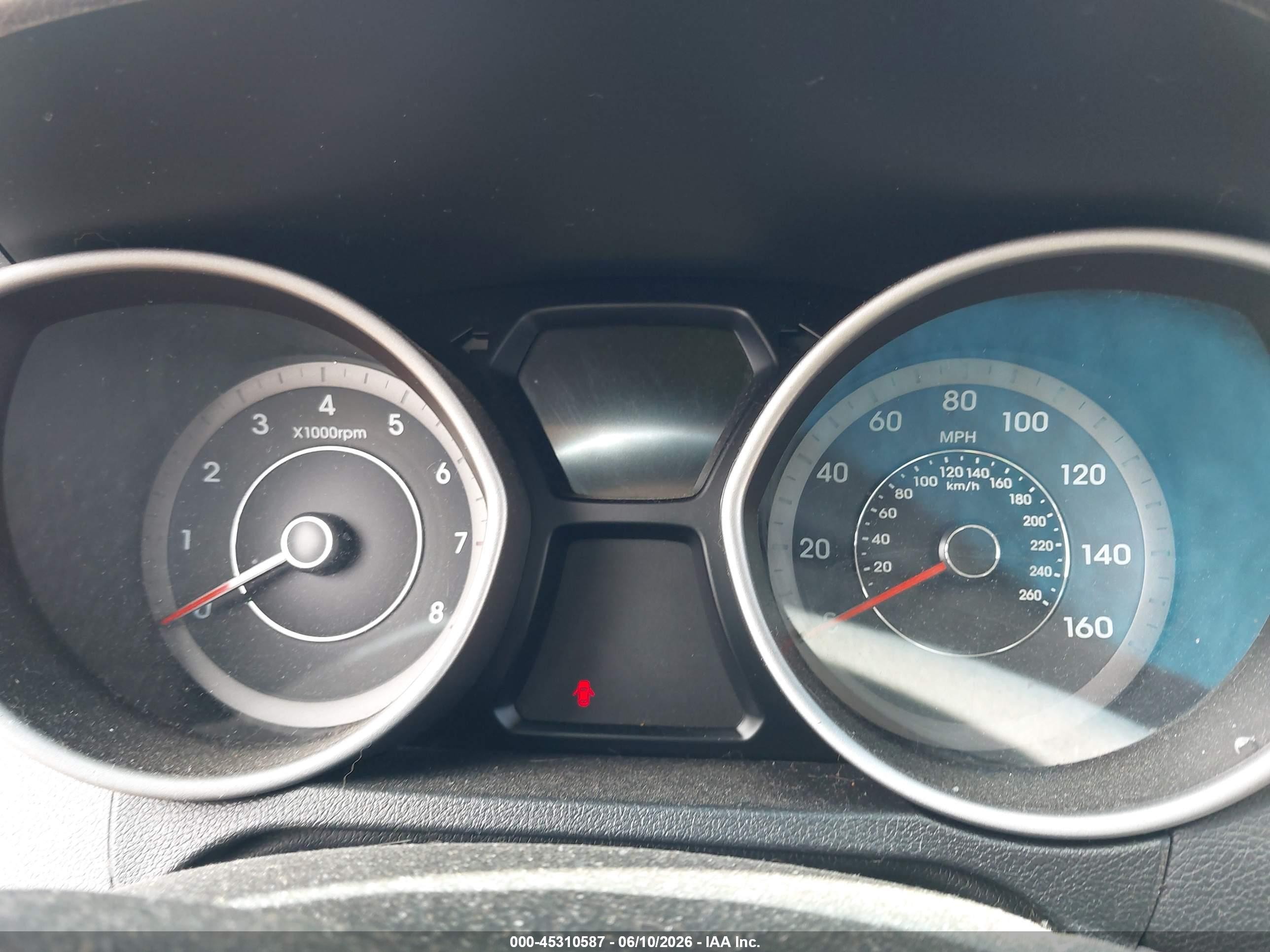 2014 Hyundai Elantra Se Синий vin: KMHDH4AE5EU049931