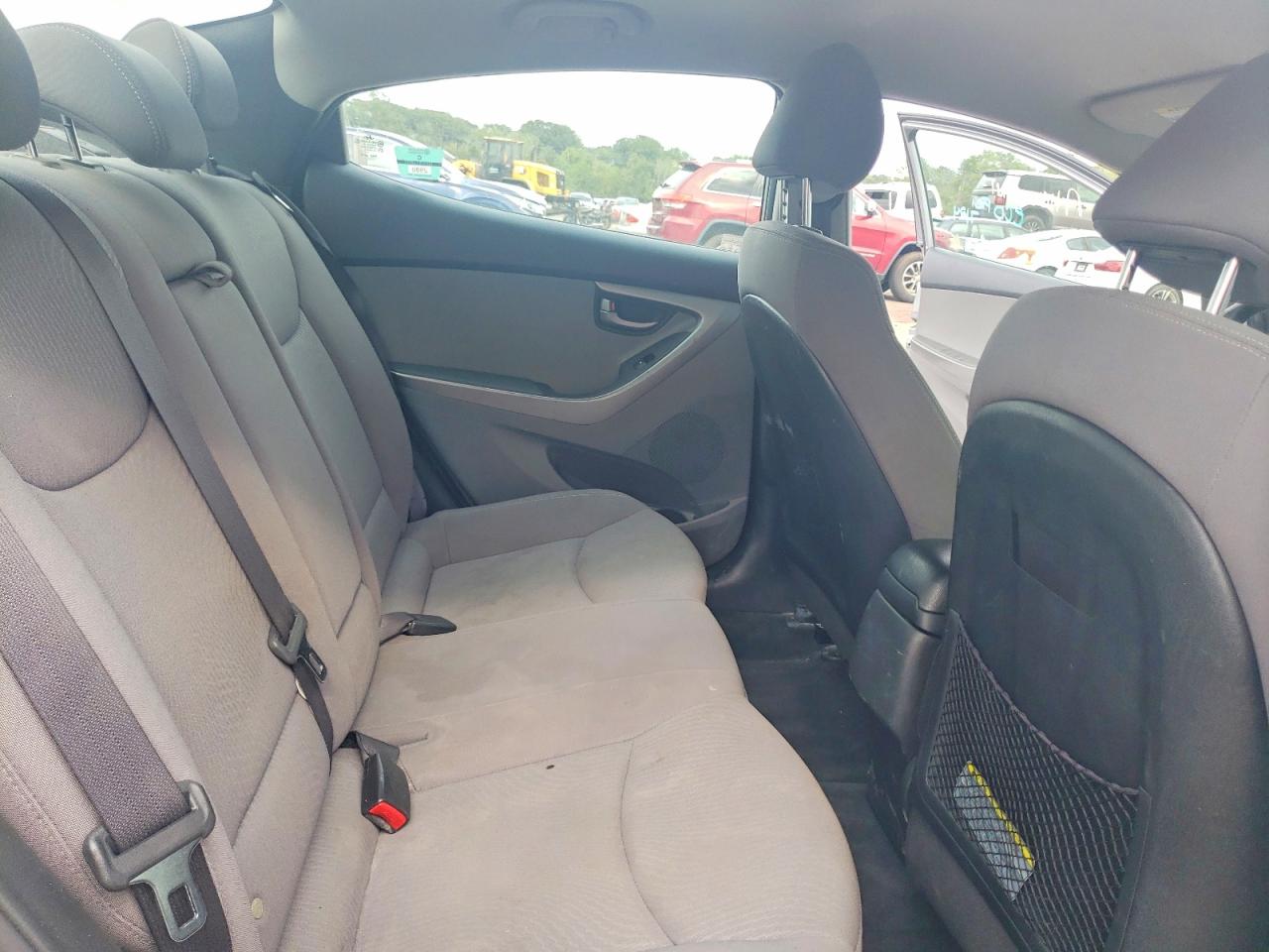 2014 Hyundai Elantra Se Gray vin: KMHDH4AE5EU062131