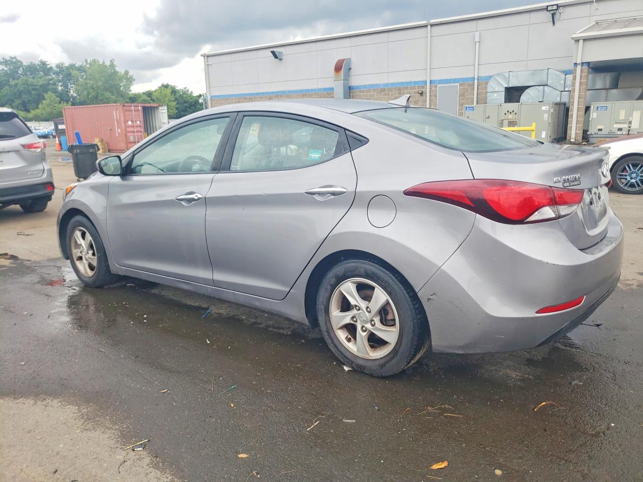2014 Hyundai Elantra Se Gray vin: KMHDH4AE5EU062131