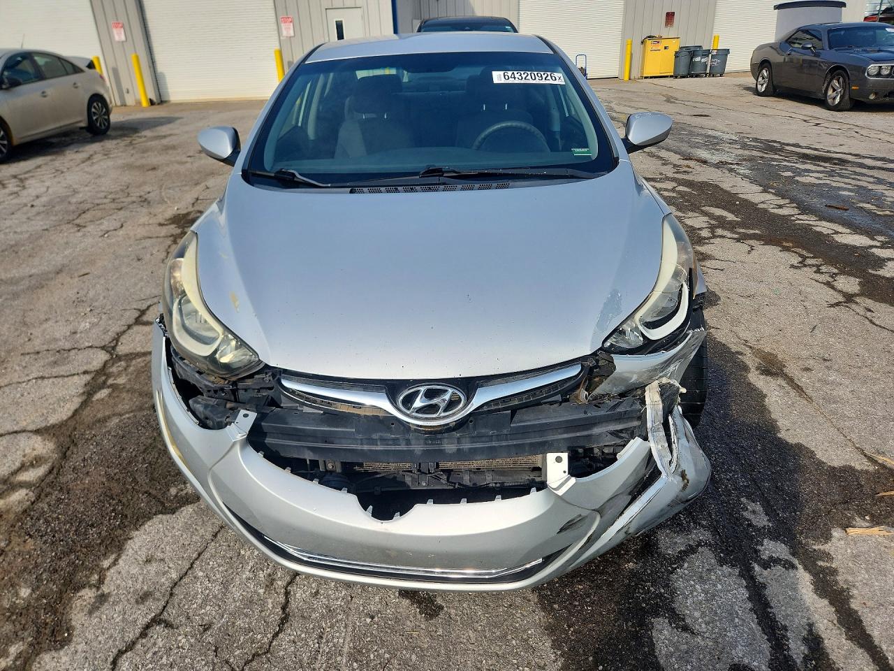 2014 Hyundai Elantra Se Серебряный vin: KMHDH4AE5EU068091