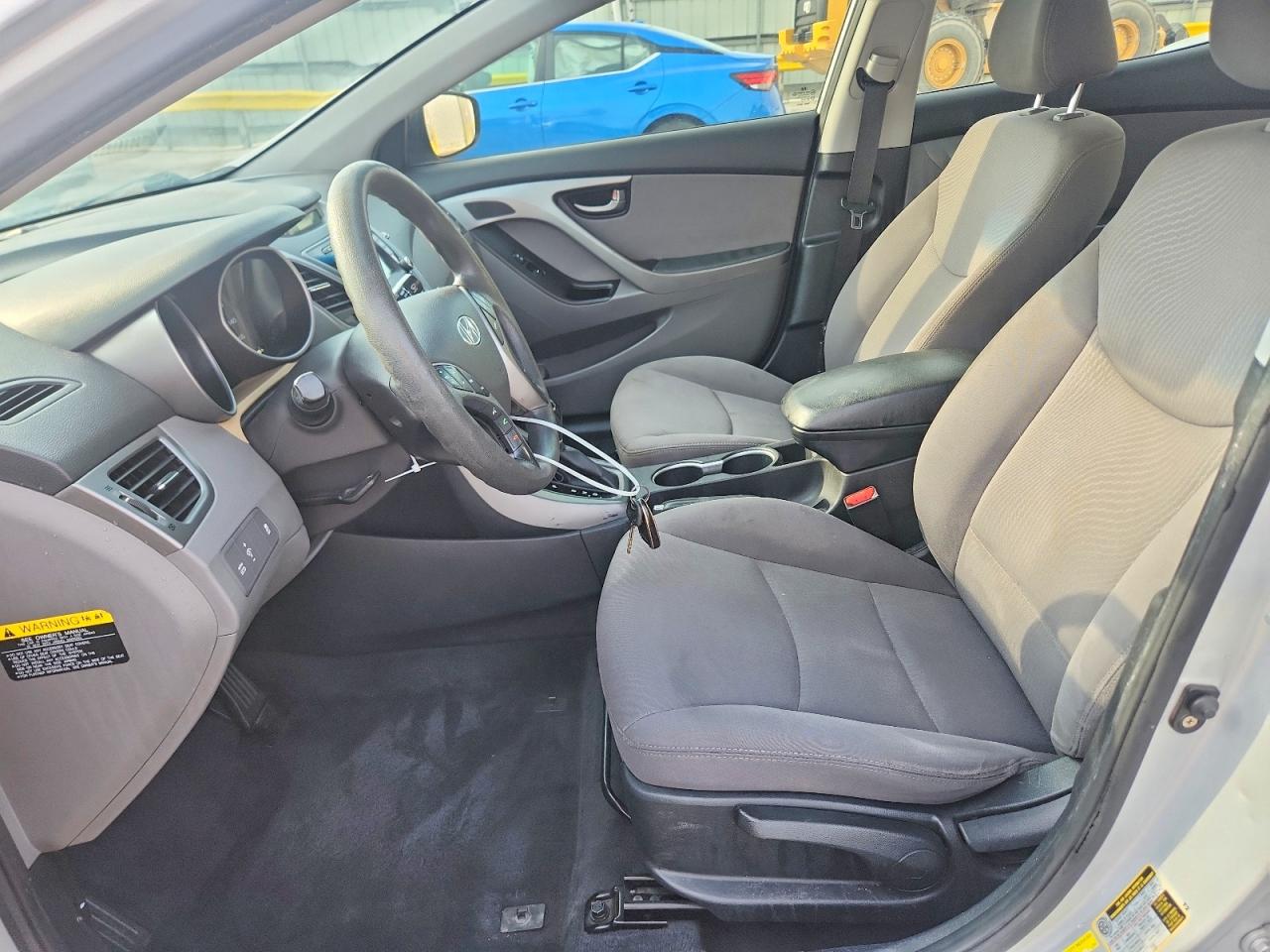 2014 Hyundai Elantra Se Серебряный vin: KMHDH4AE5EU068091