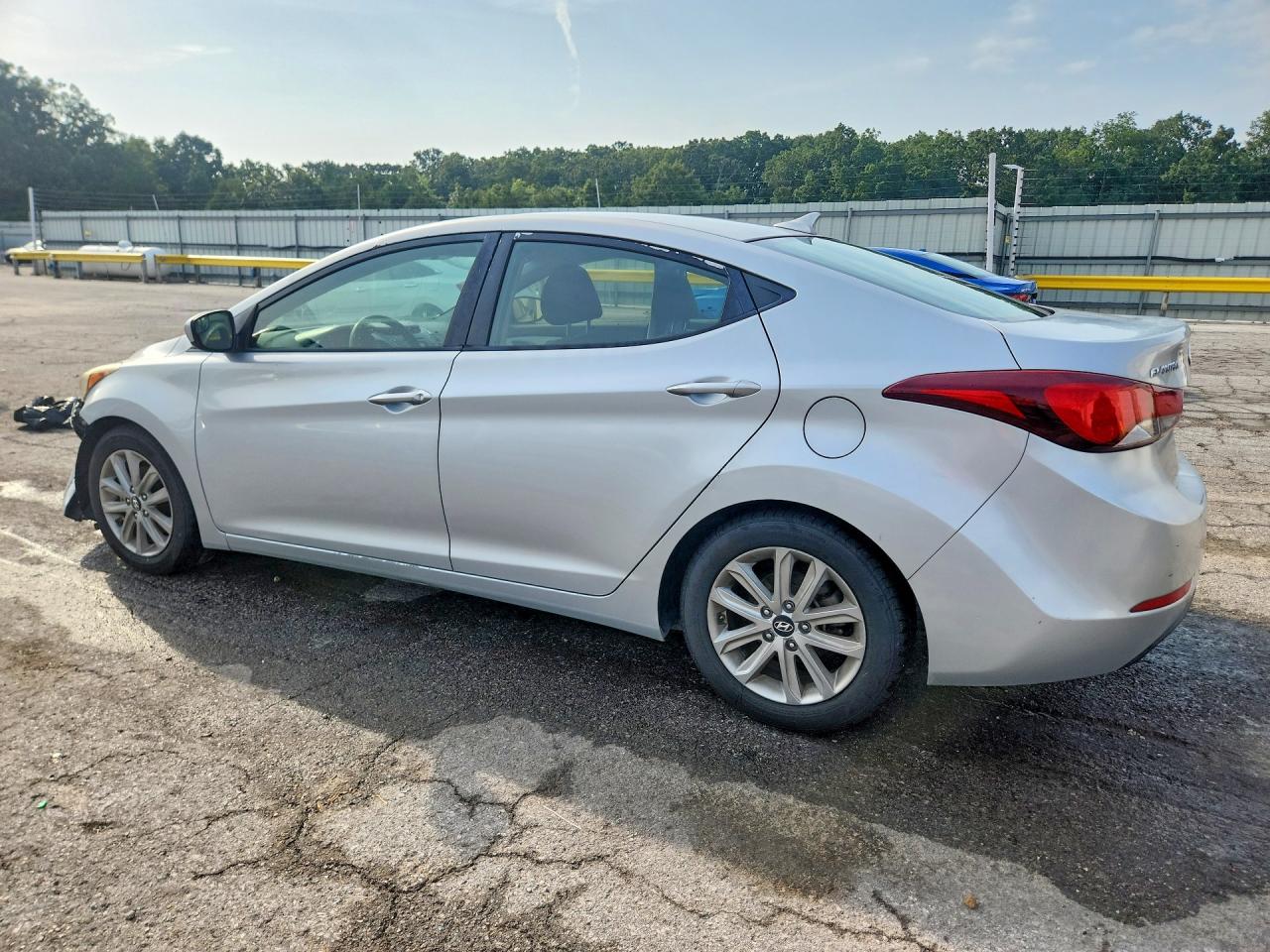 2014 Hyundai Elantra Se Серебряный vin: KMHDH4AE5EU068091