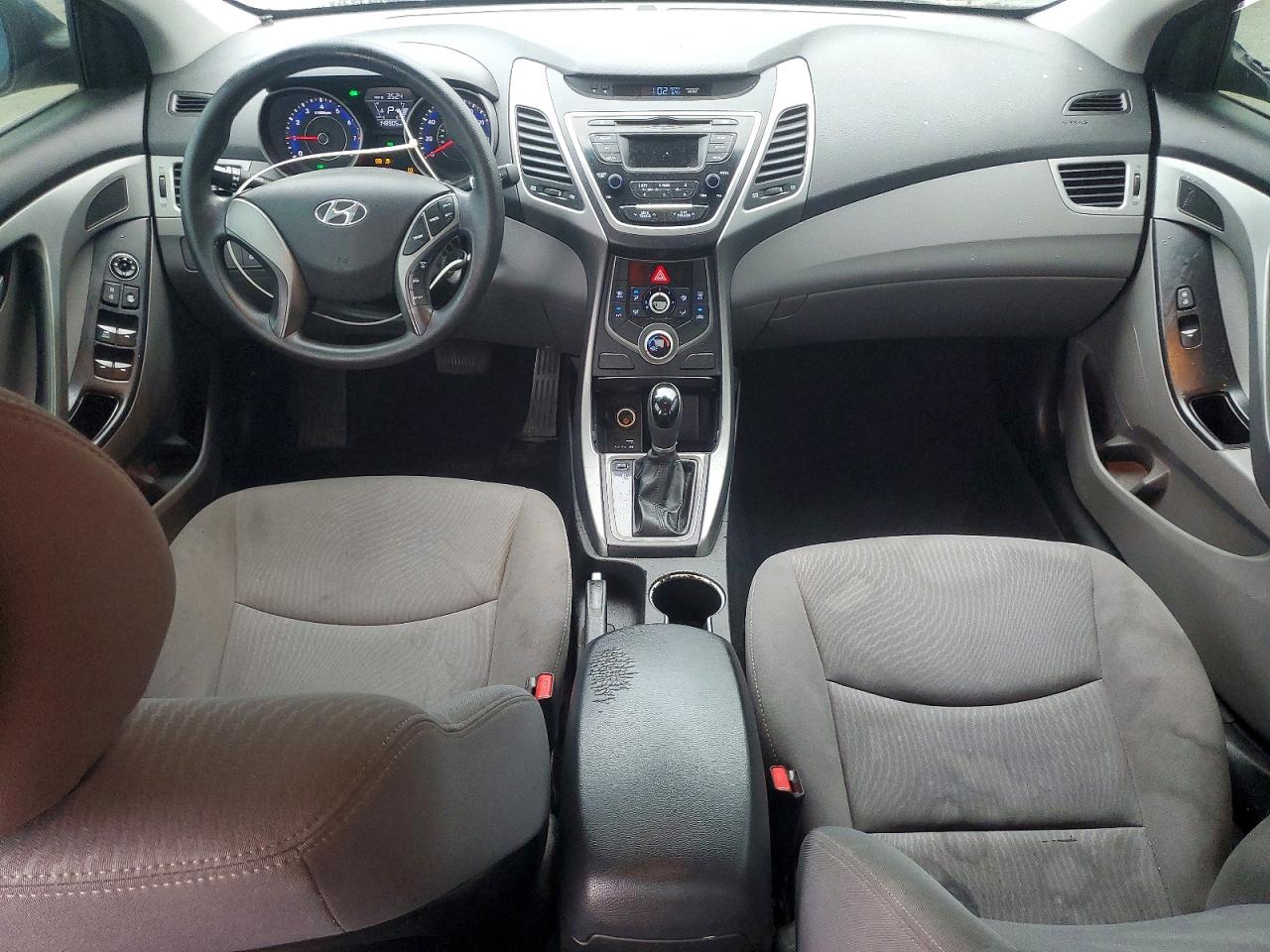 2014 Hyundai Elantra Se Blue vin: KMHDH4AE5EU182303
