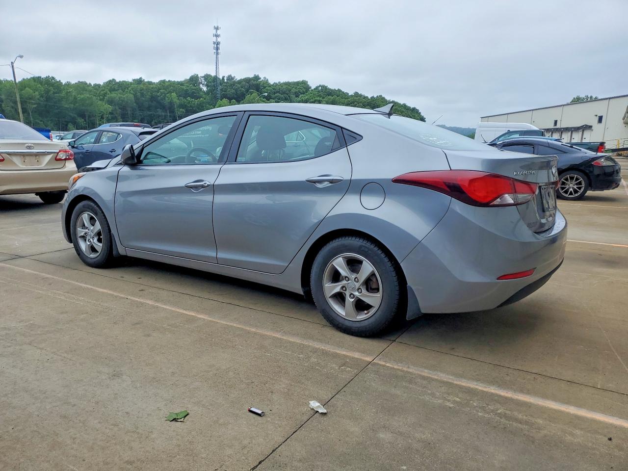 2015 Hyundai Elantra Se Gray vin: KMHDH4AE5FU279910