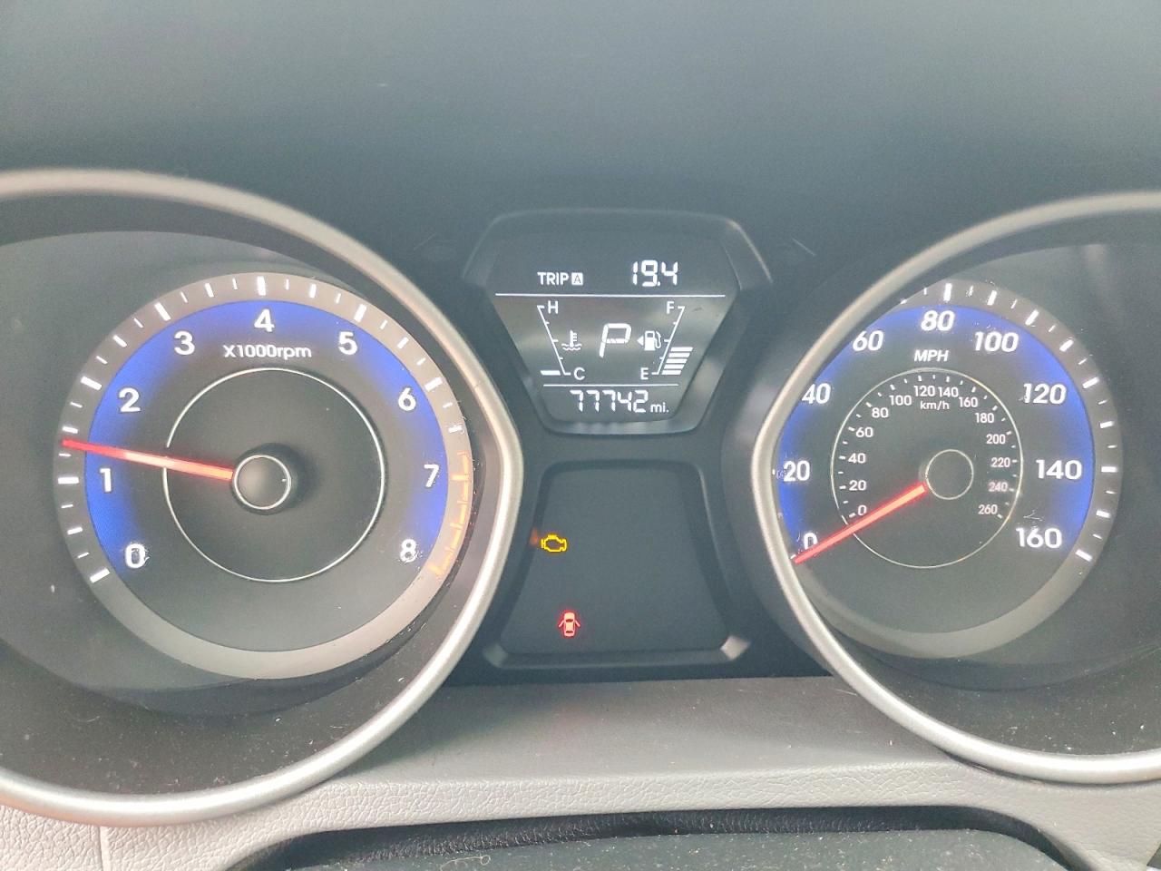 2015 Hyundai Elantra Se Gray vin: KMHDH4AE5FU279910