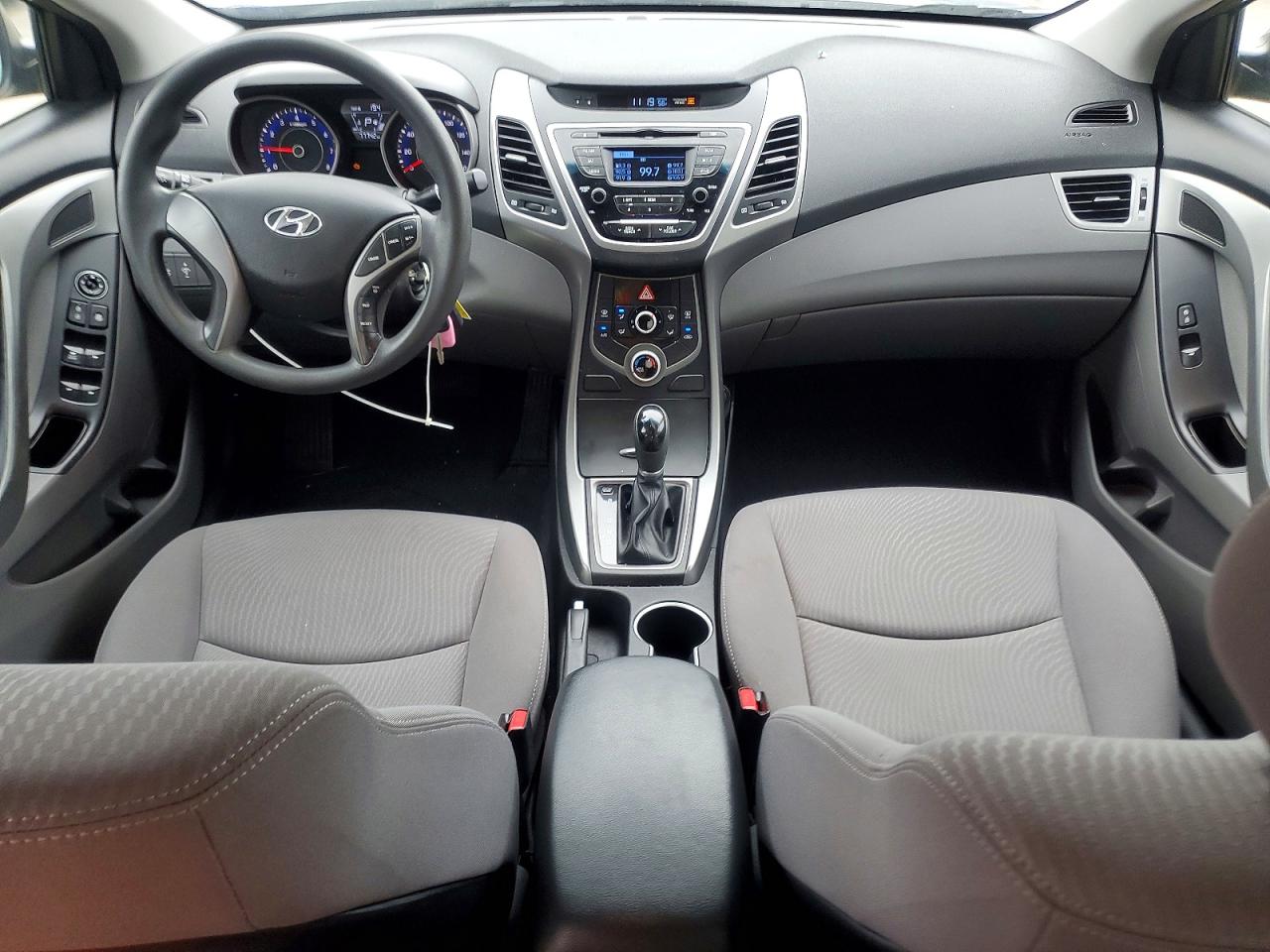 2015 Hyundai Elantra Se Gray vin: KMHDH4AE5FU279910