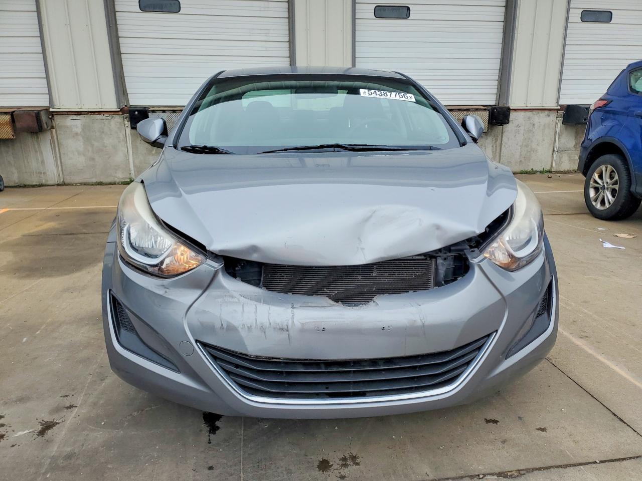2015 Hyundai Elantra Se Gray vin: KMHDH4AE5FU279910