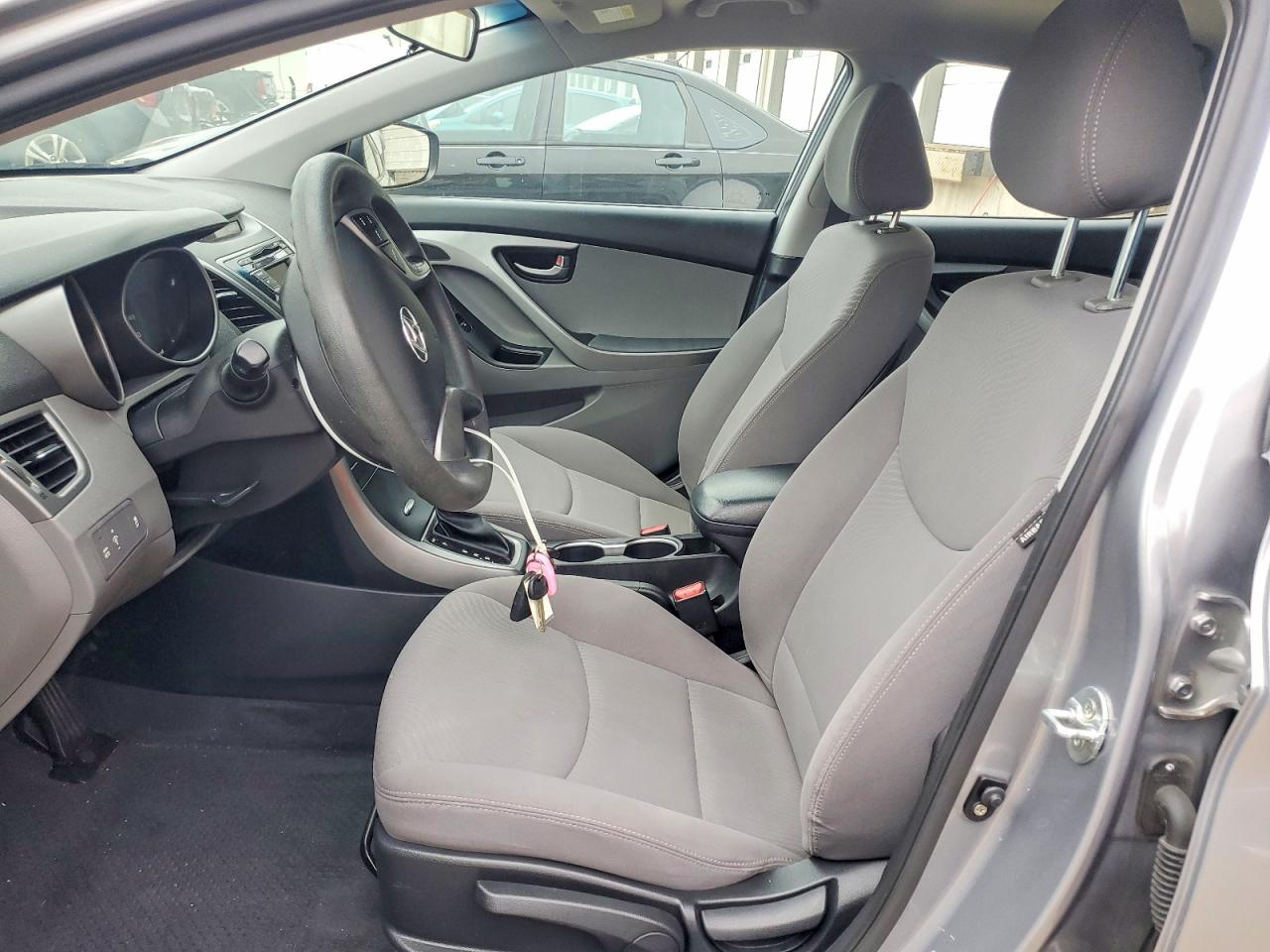 2015 Hyundai Elantra Se Gray vin: KMHDH4AE5FU279910