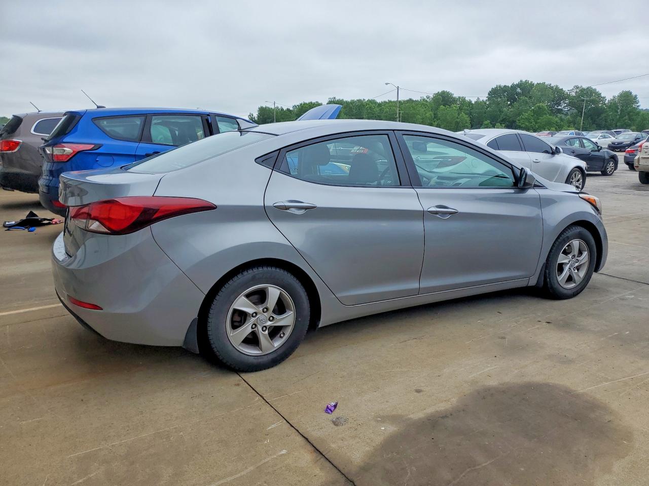 2015 Hyundai Elantra Se Gray vin: KMHDH4AE5FU279910